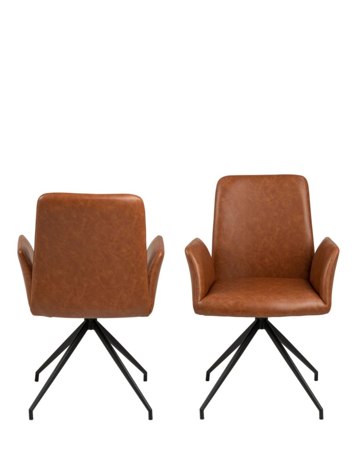 krzesło obrotowe naya z podłokietnikami, ekoskóra (82020)