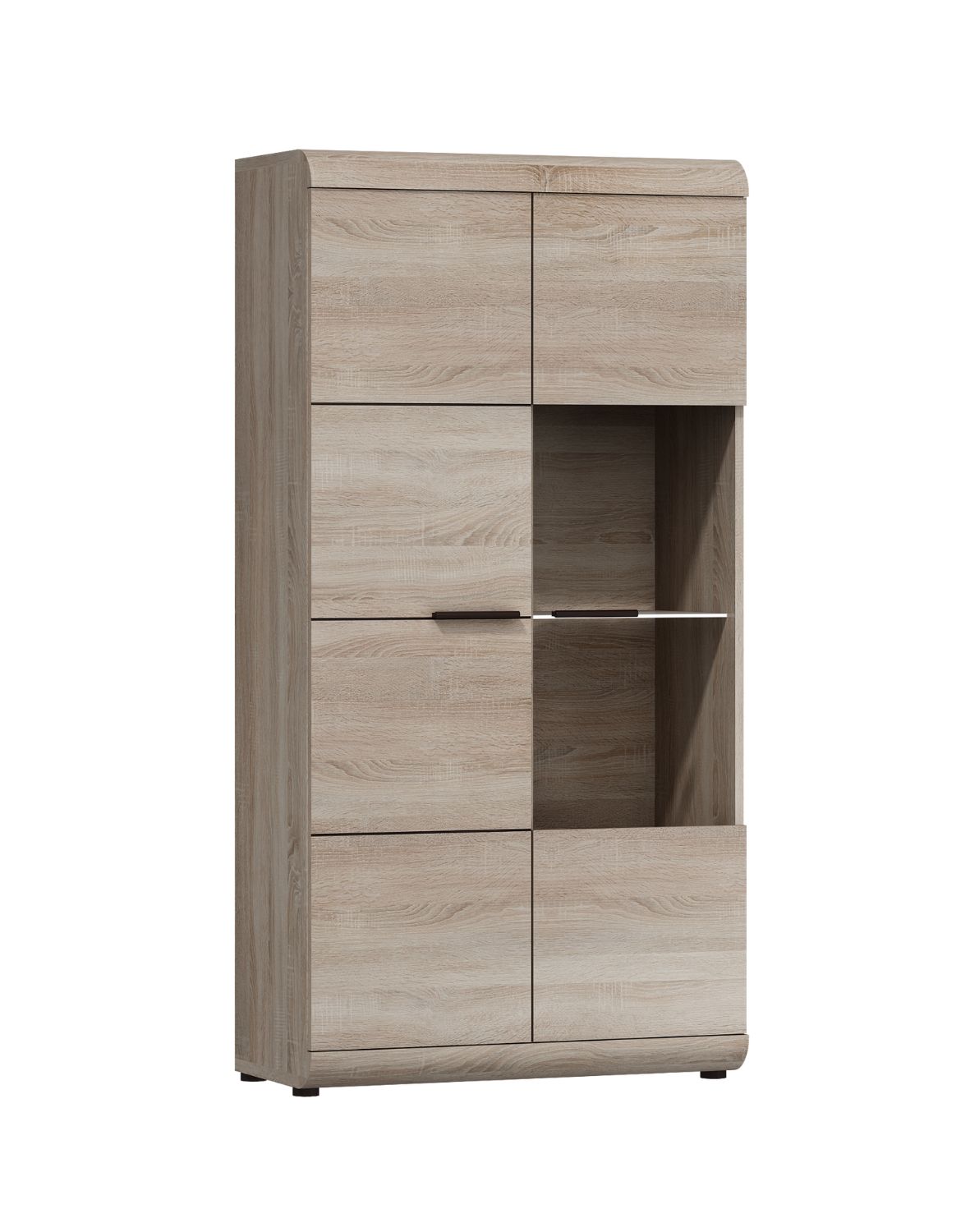 niska witryna do salonu link c 80 dąb sonoma