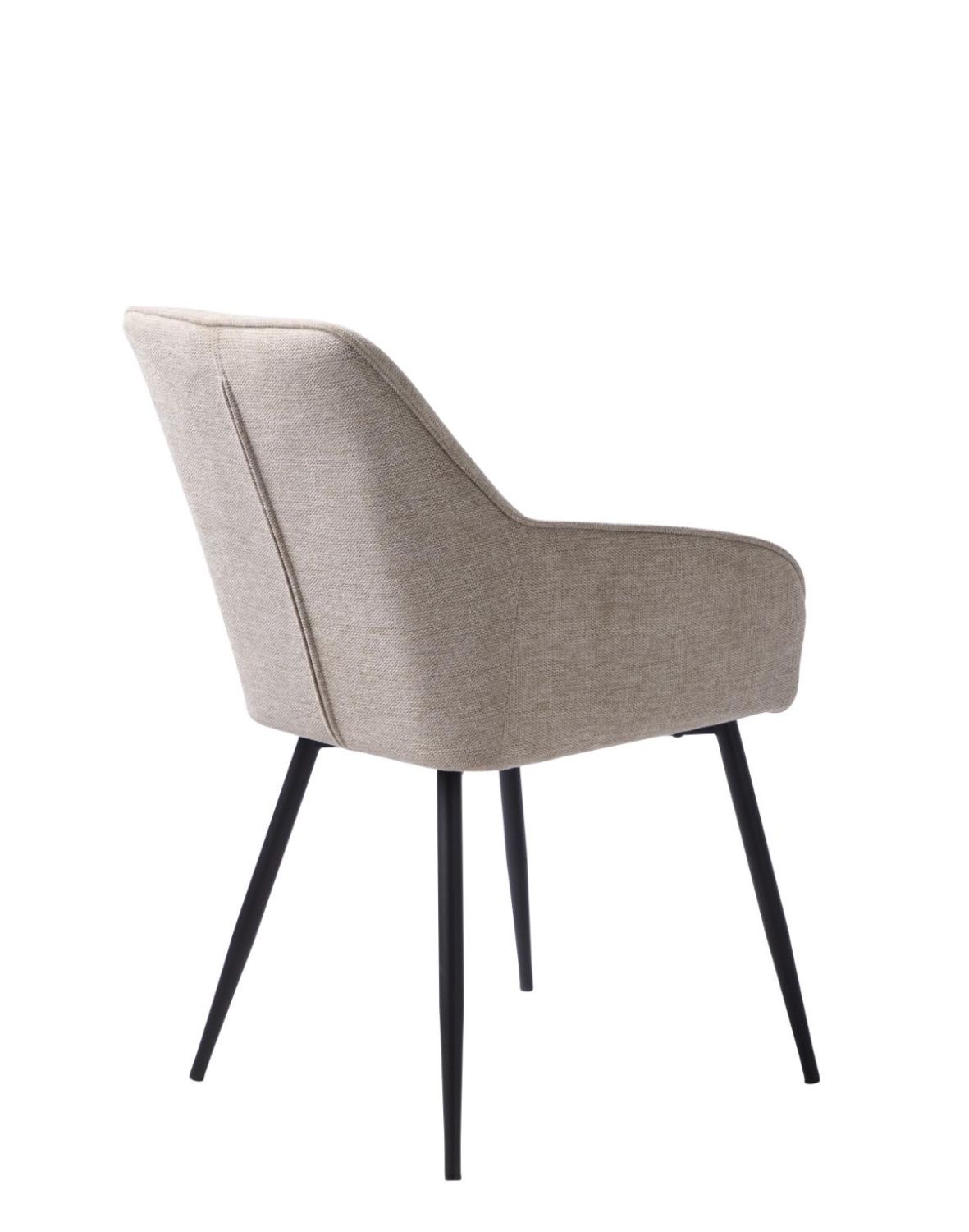 krzesło do jadalni nolan z podłokietnikami, pikowane, beżowe (50800000)