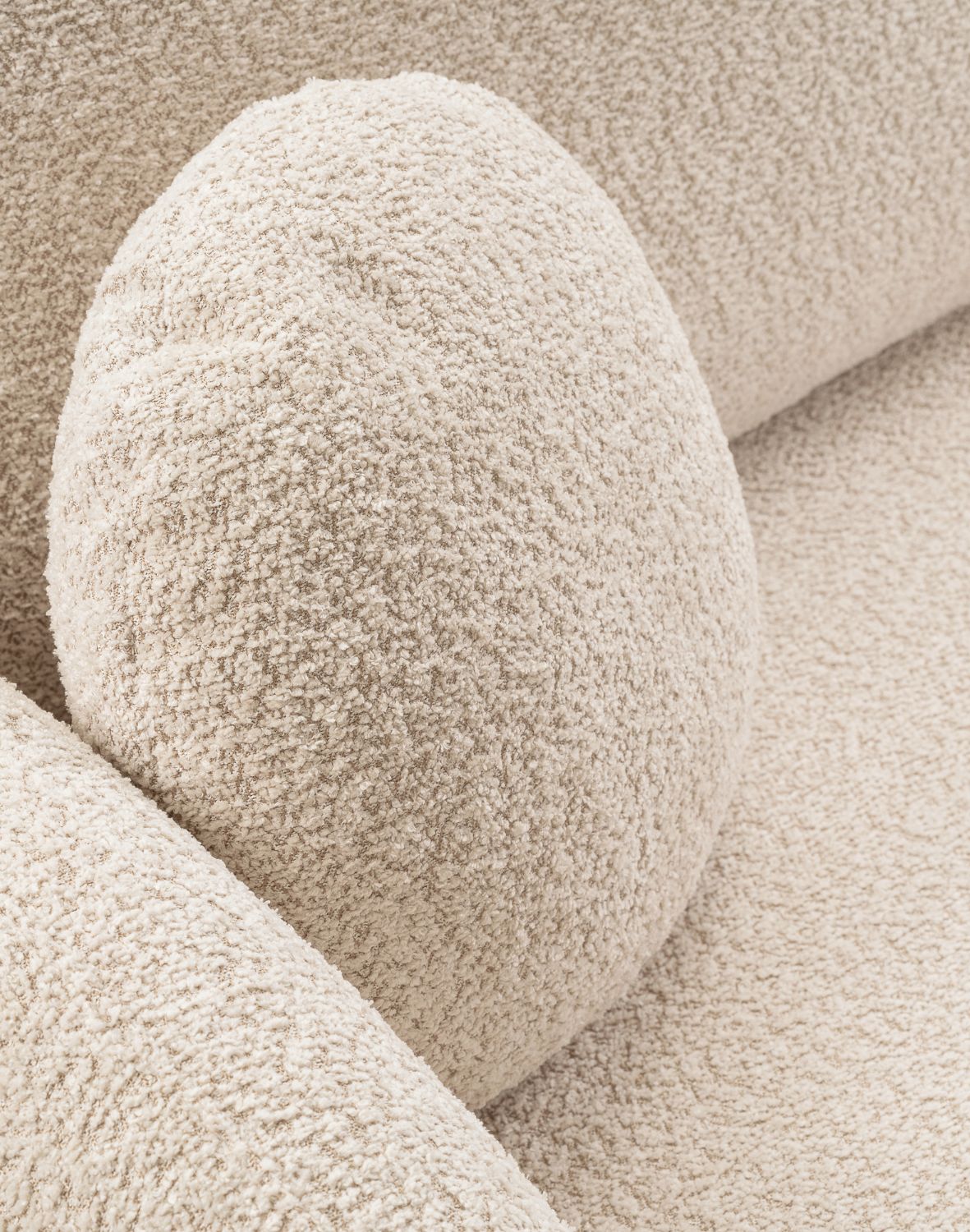 okrągły narożnik olio laski beżowy abriamo 3