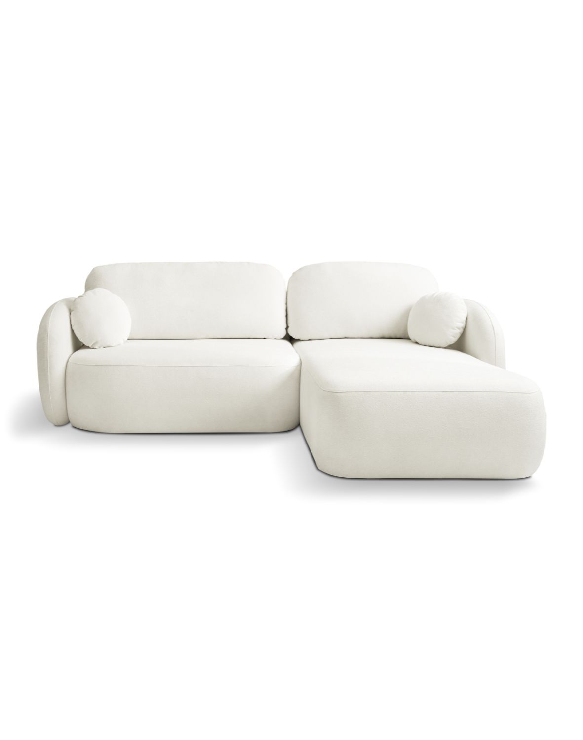 okrągły narożnik olio laski biały sicuro 60