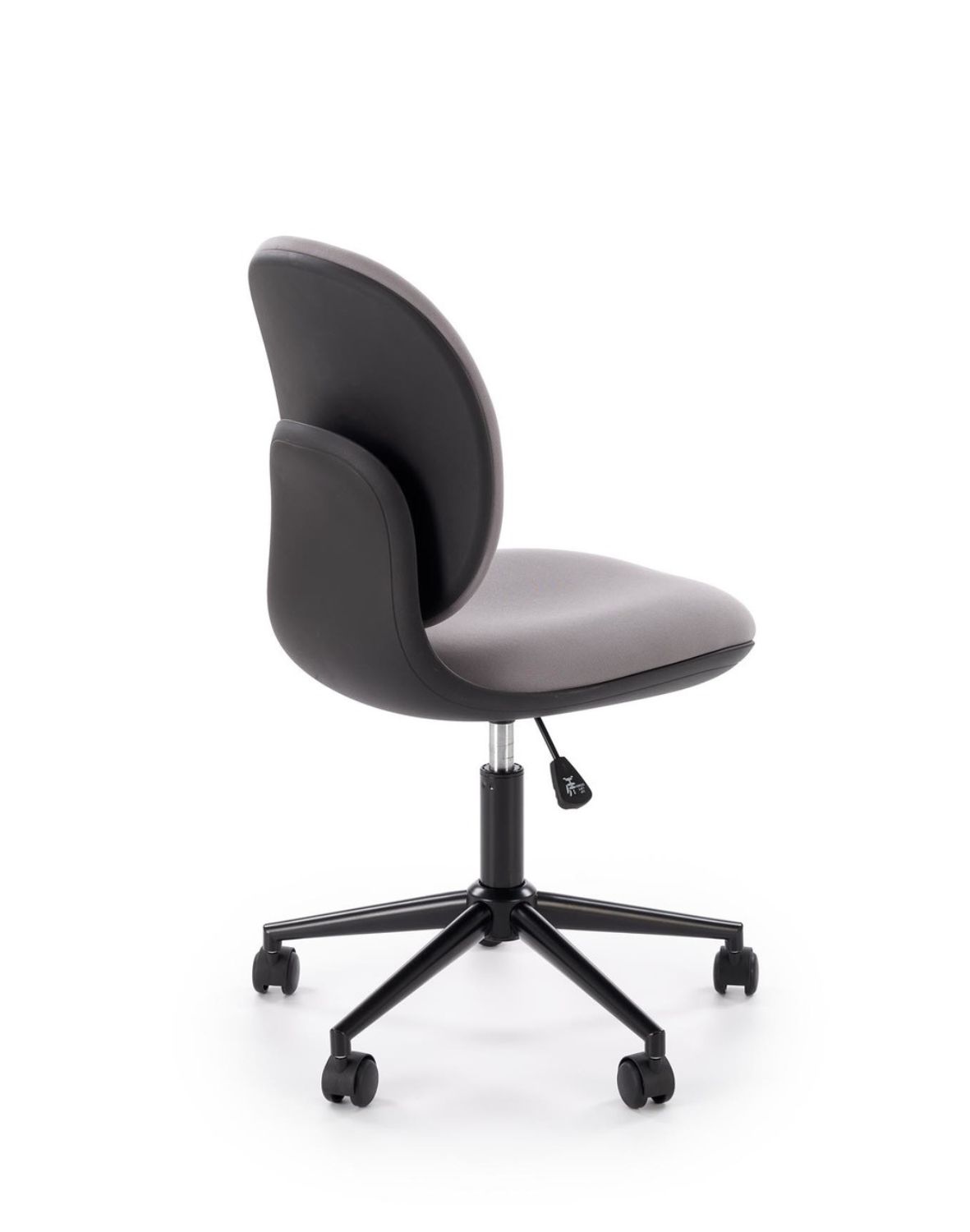 fotel obrotowy dla dzieci orion 2, czarny/popiel