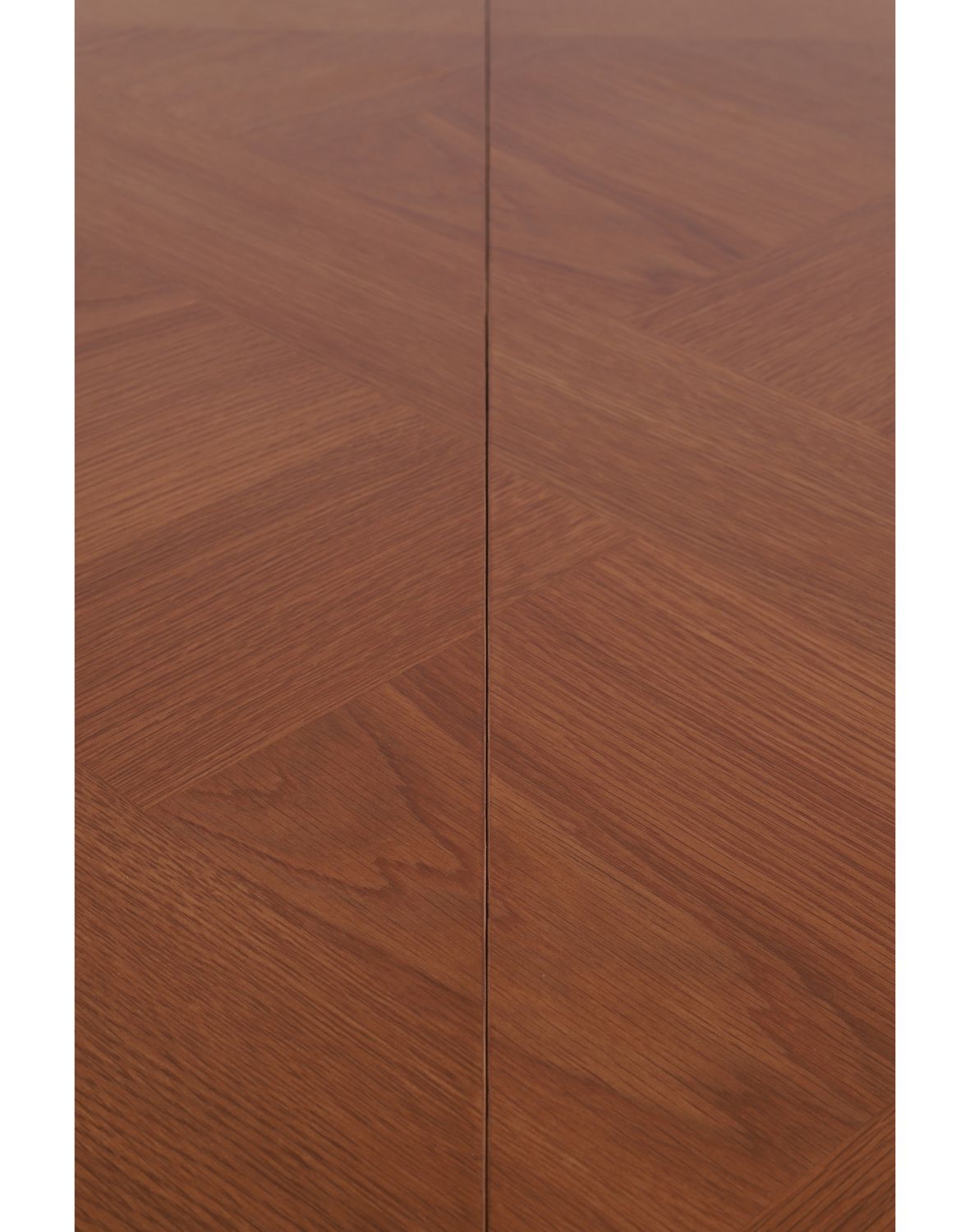 stół rozkładany, prostokątny pietro z jodełką, 160 cm - 200 cm, ciemny orzech