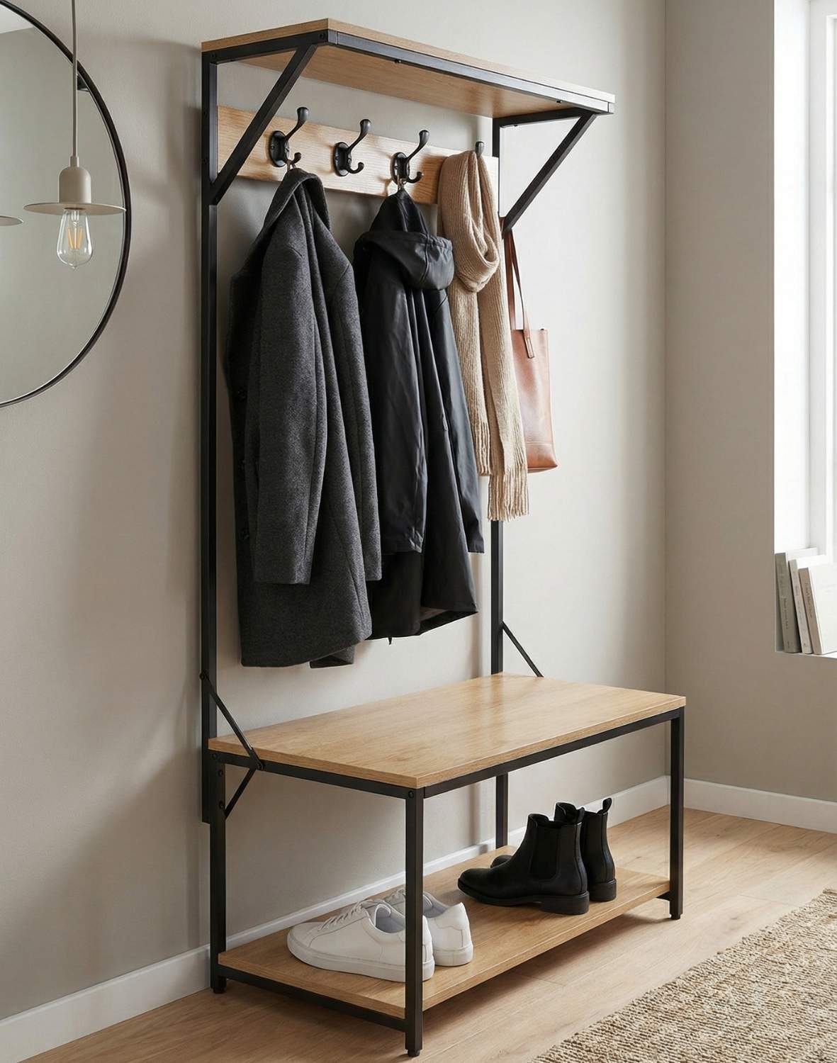 Przedpokój wieszak na odzież modern CS02