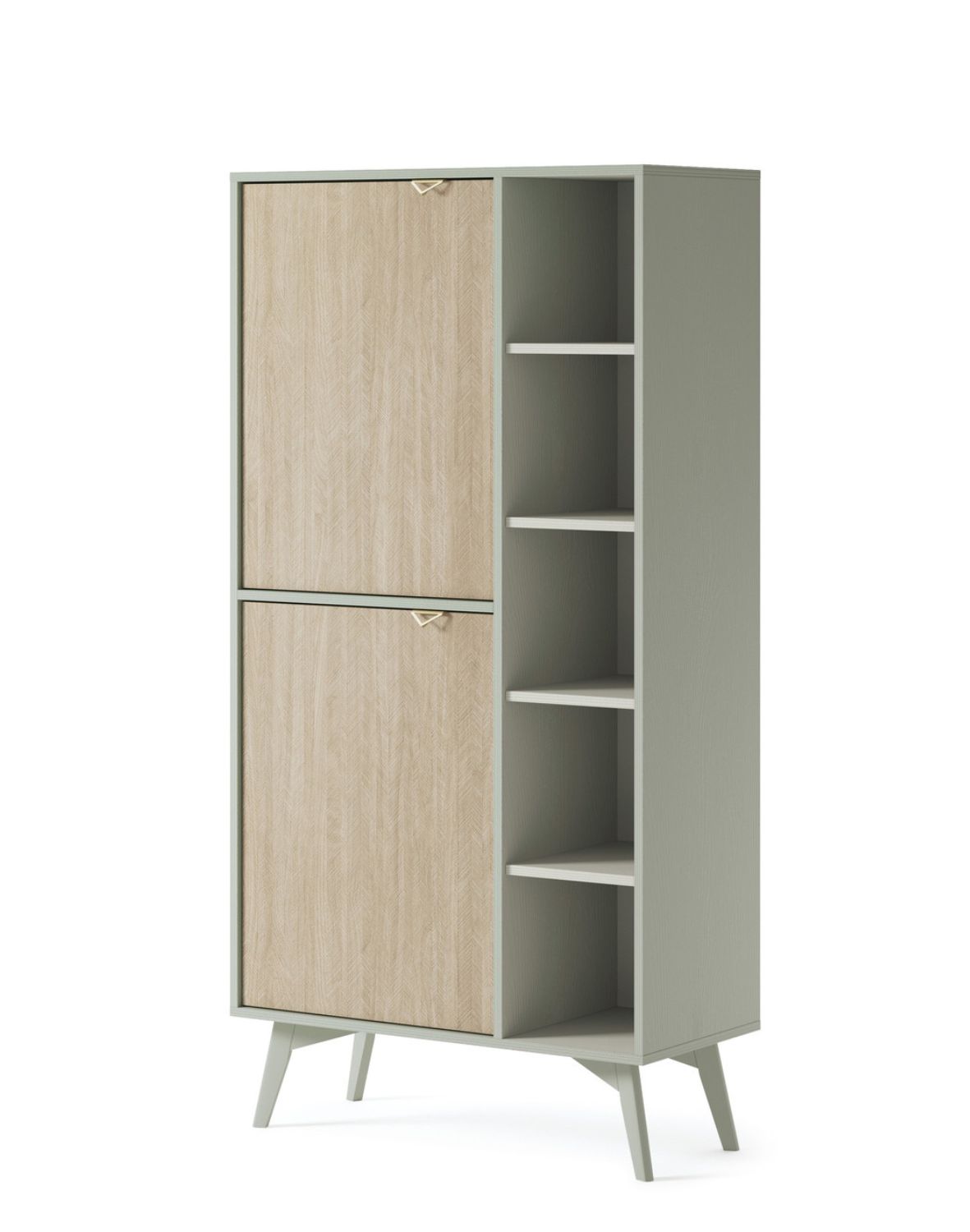 regał forest (rg80), eukaliptus