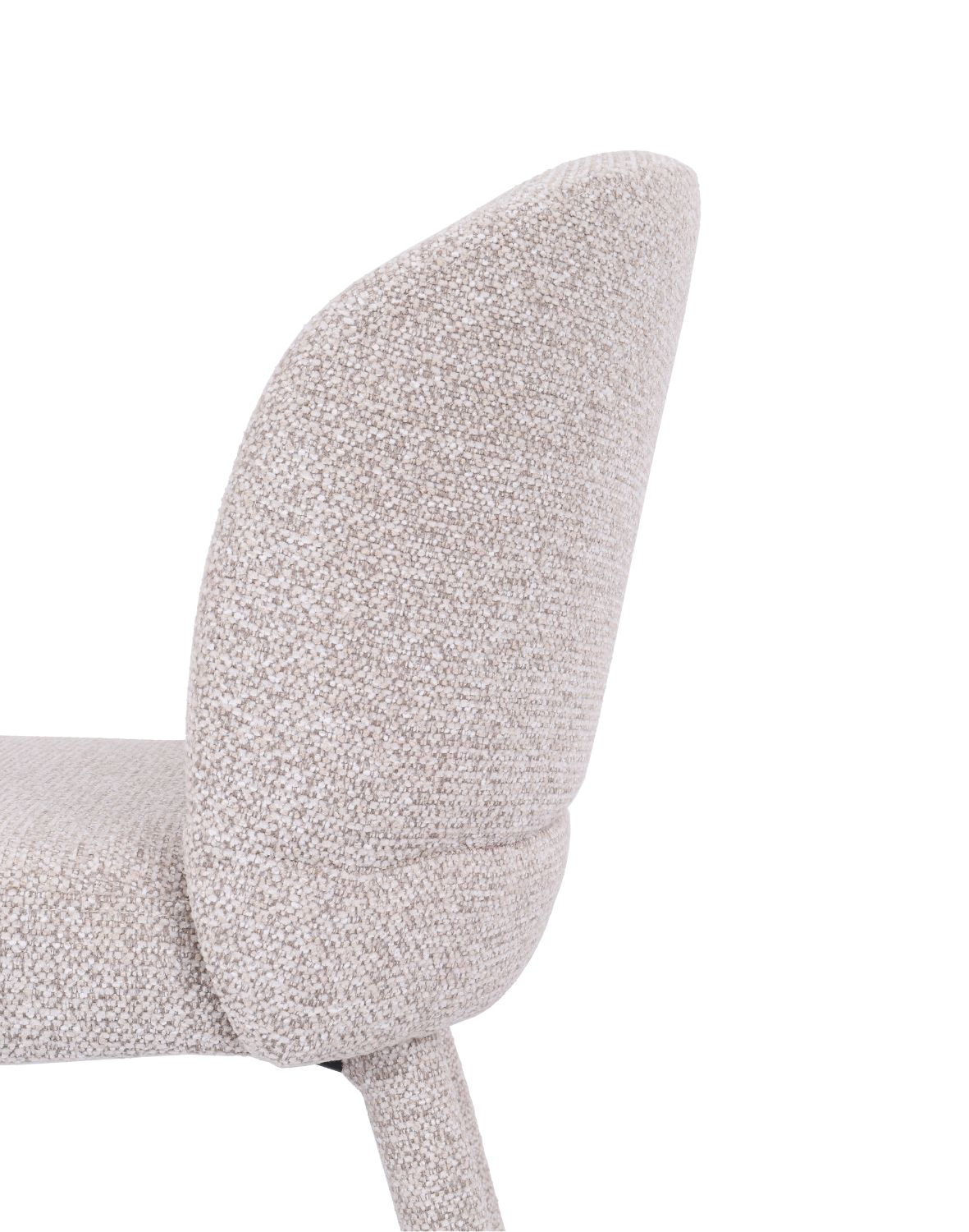 krzesło do jadalni serena, beżowe, tapicerowane