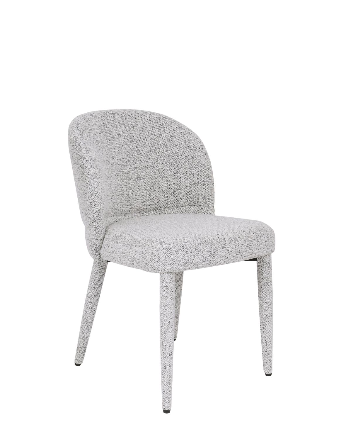 krzesło do jadalni serena, szare, tapicerowane