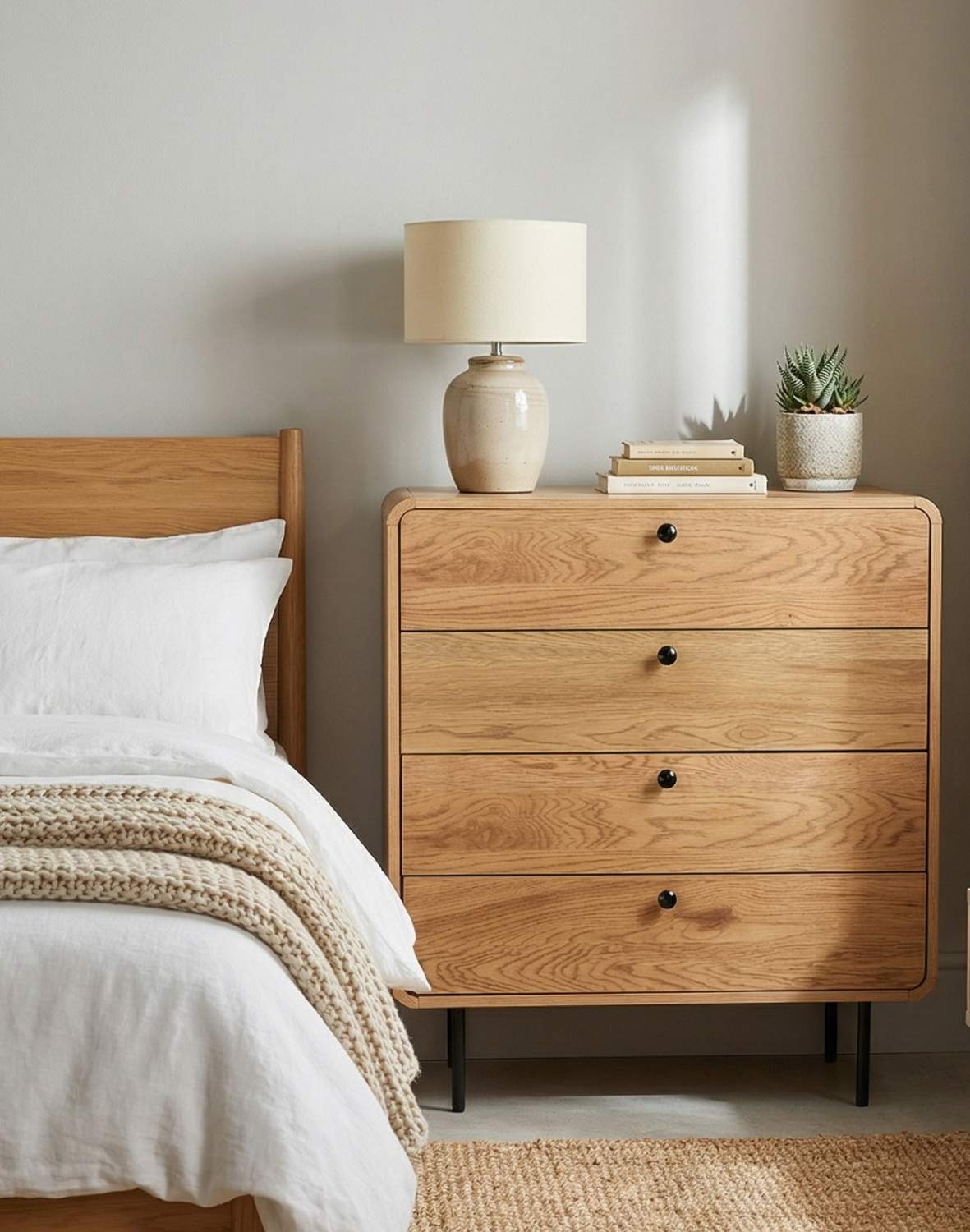 komoda z szufladami siena (4401-1), dziki dąb, 80 cm