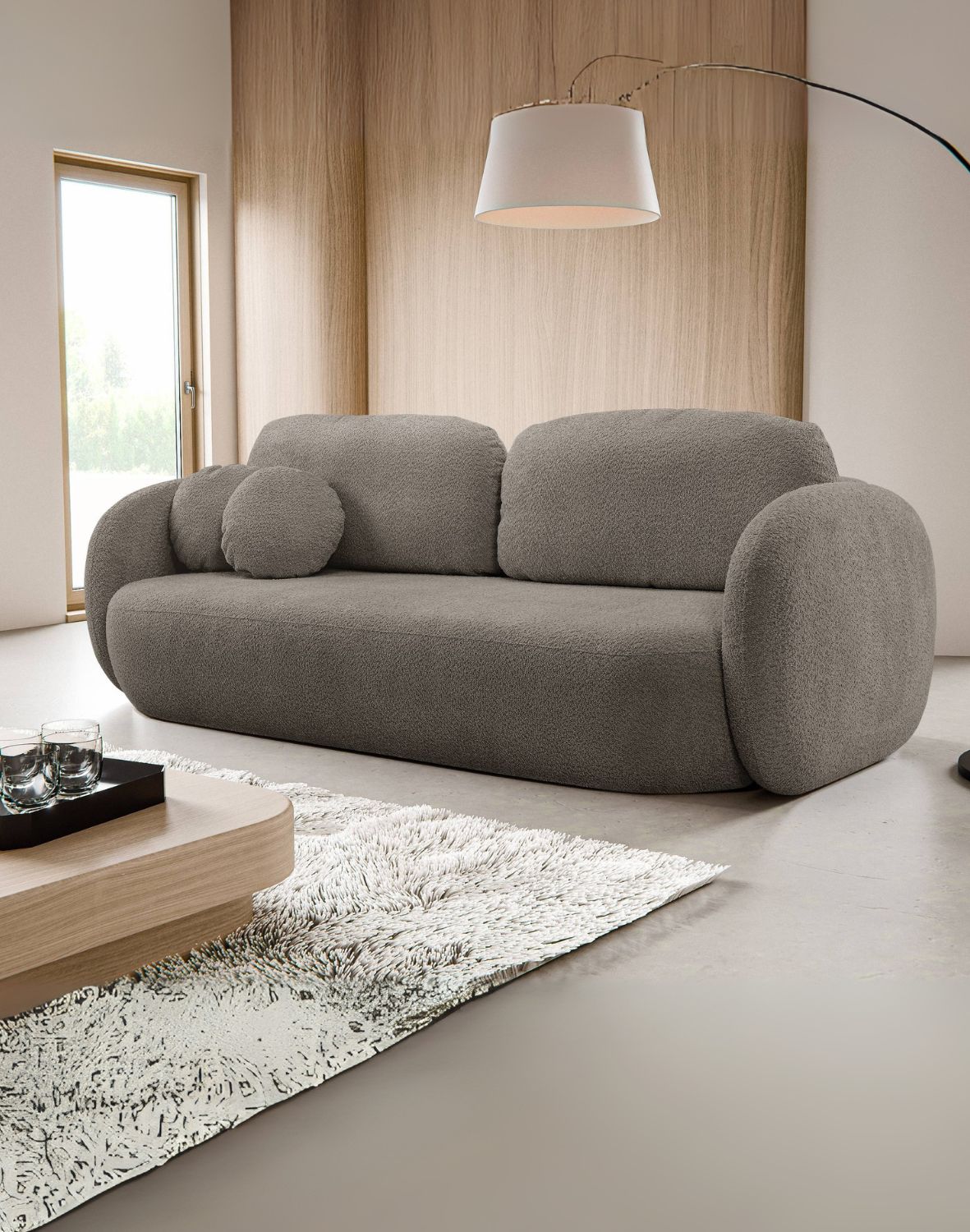 sofa olio laski rozkładana okrągła