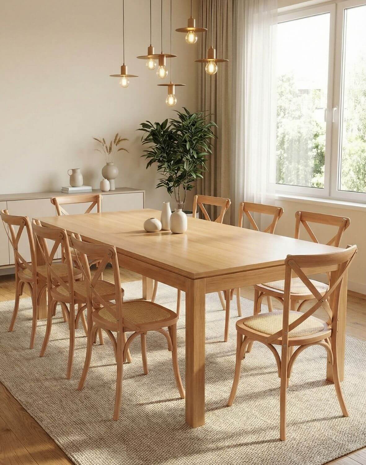 krzesło drewniane solido light, rattan