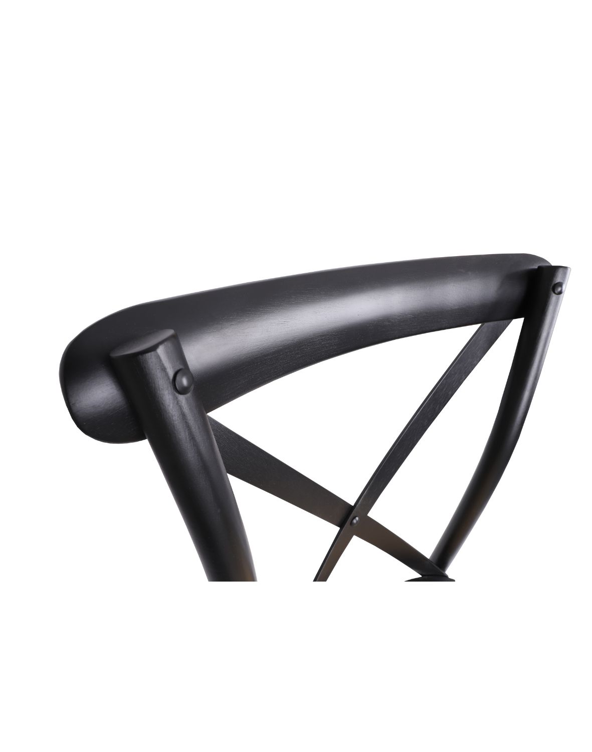 krzesło drewniane solido dark, rattan