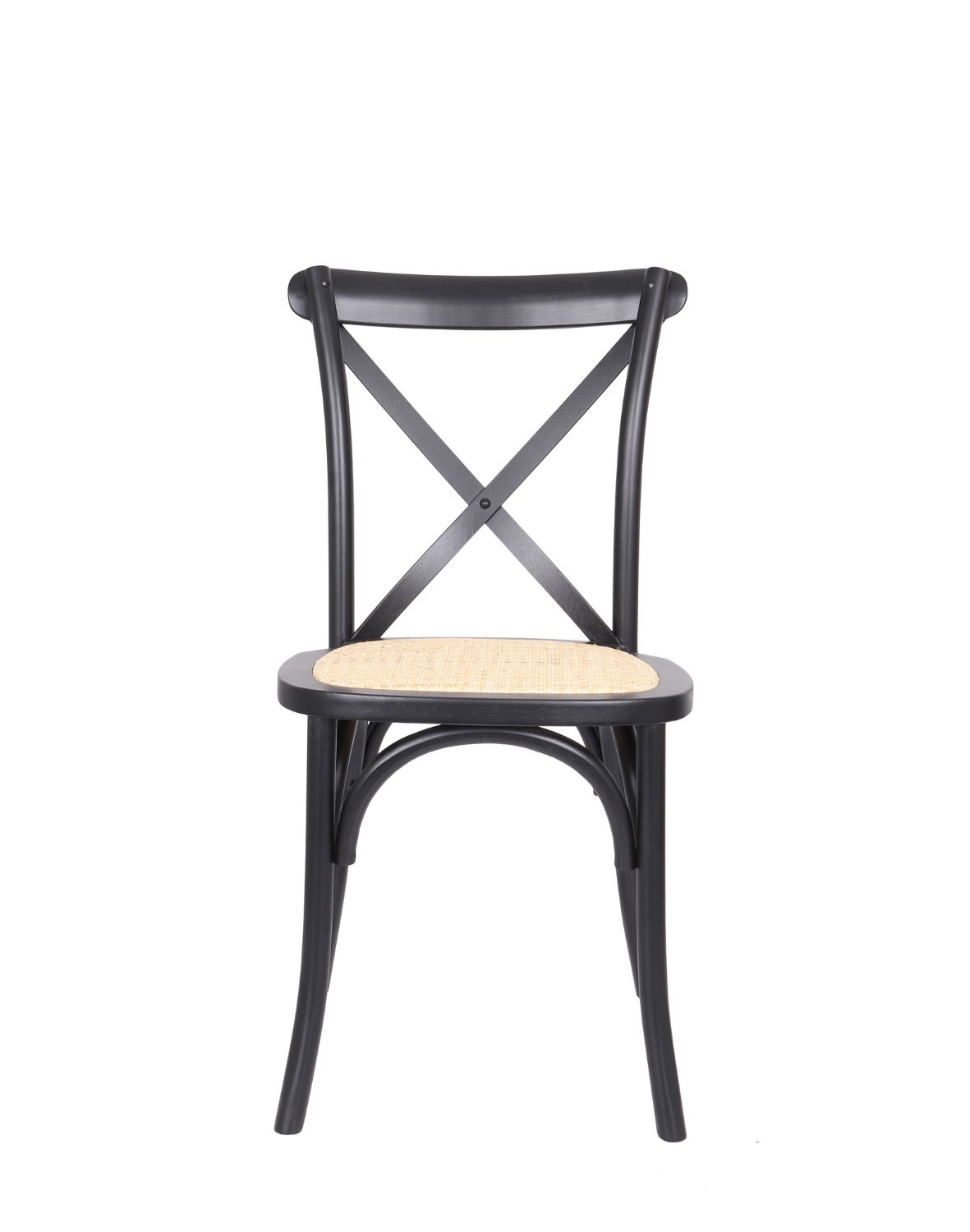 krzesło drewniane solido dark, rattan