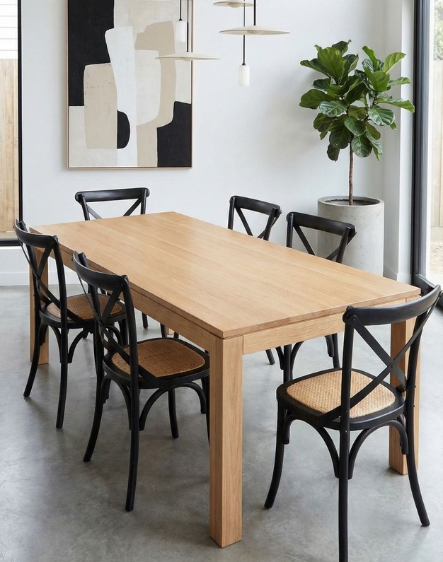 krzesło drewniane solido dark, rattan