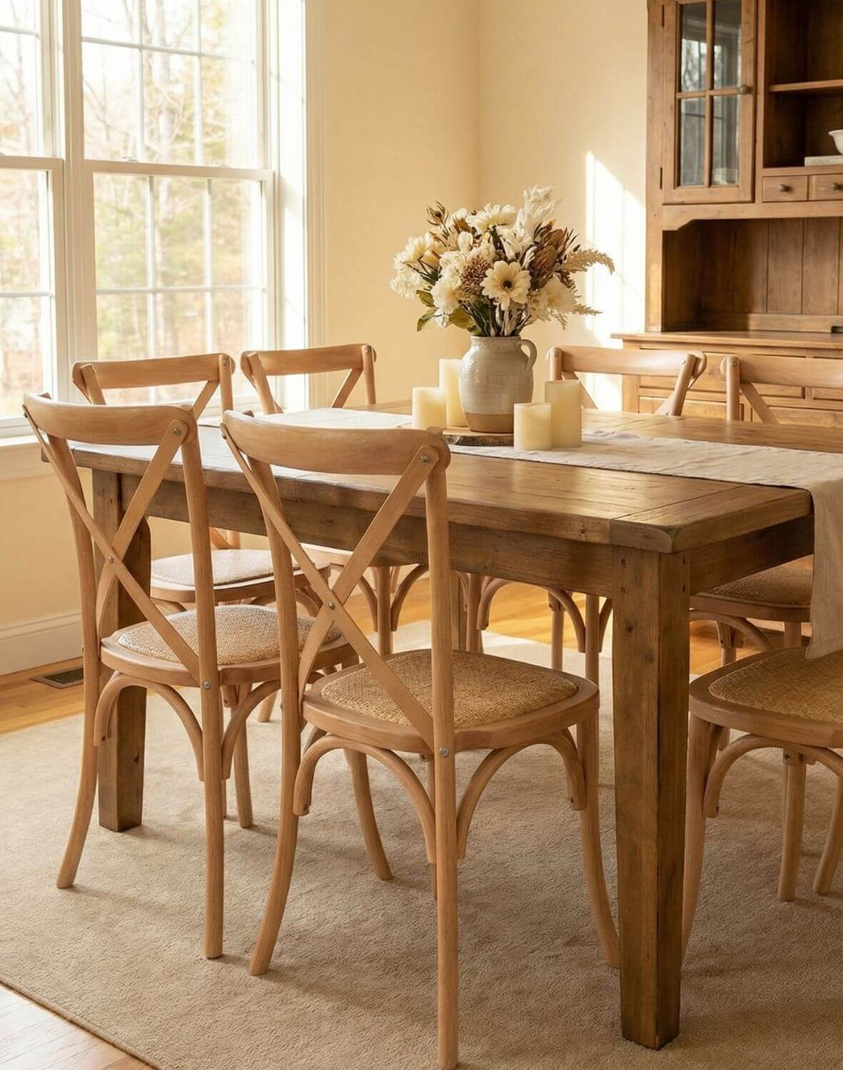 krzesło drewniane solido light, rattan