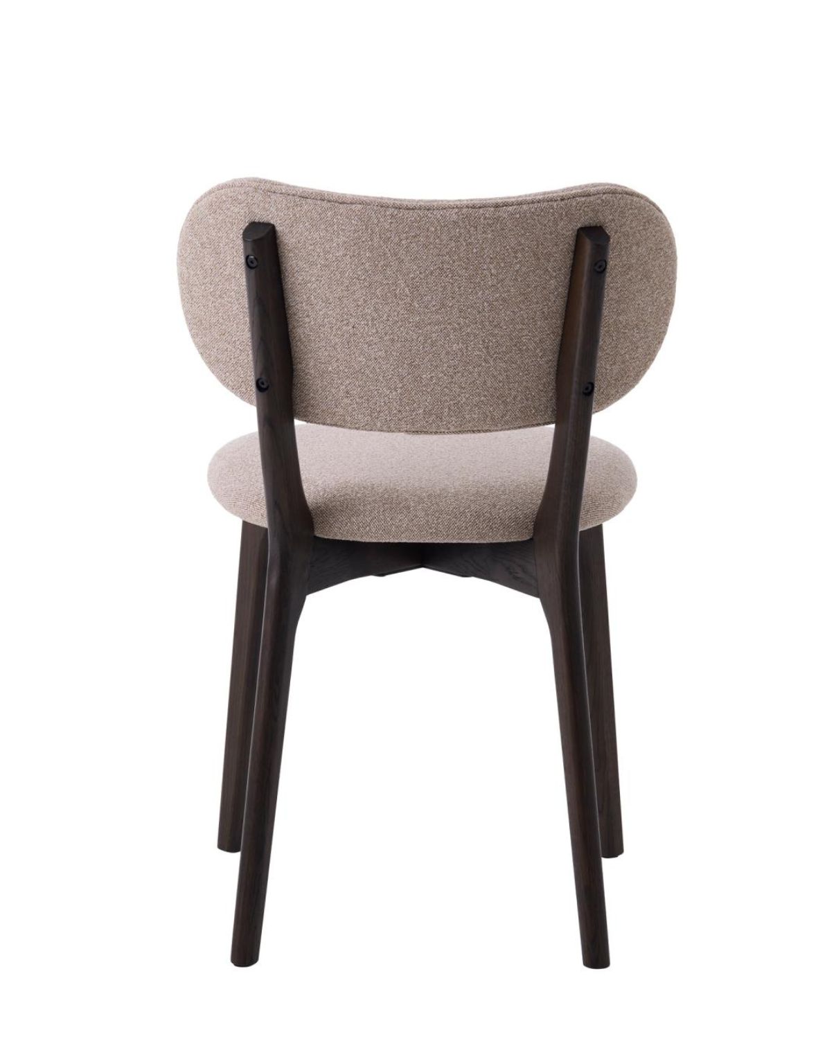 krzesło do jadalni stilo, dębowe nogi w odcieniu ciemnej kawy (50120304)