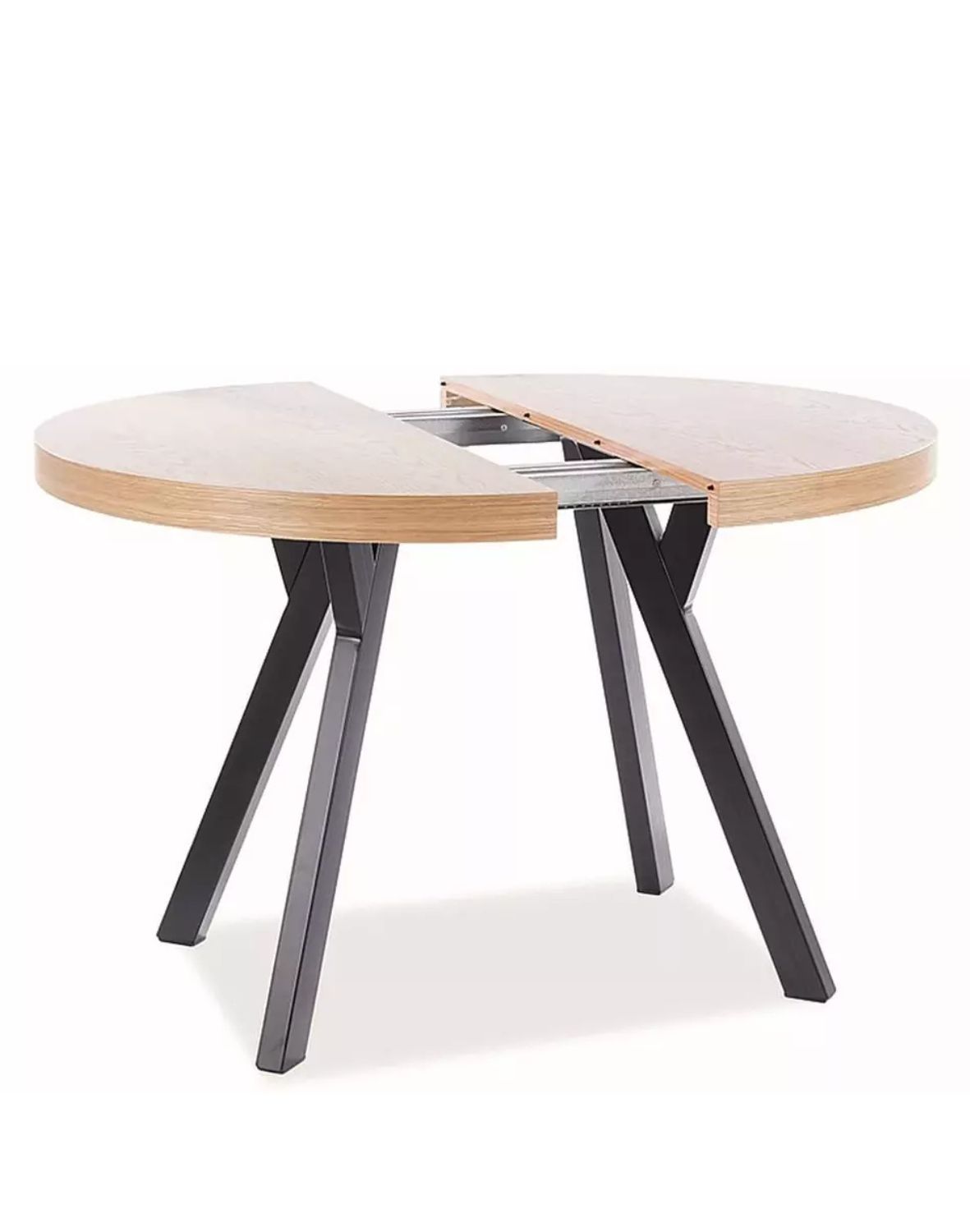 stol rozkladany domingo okragly dab