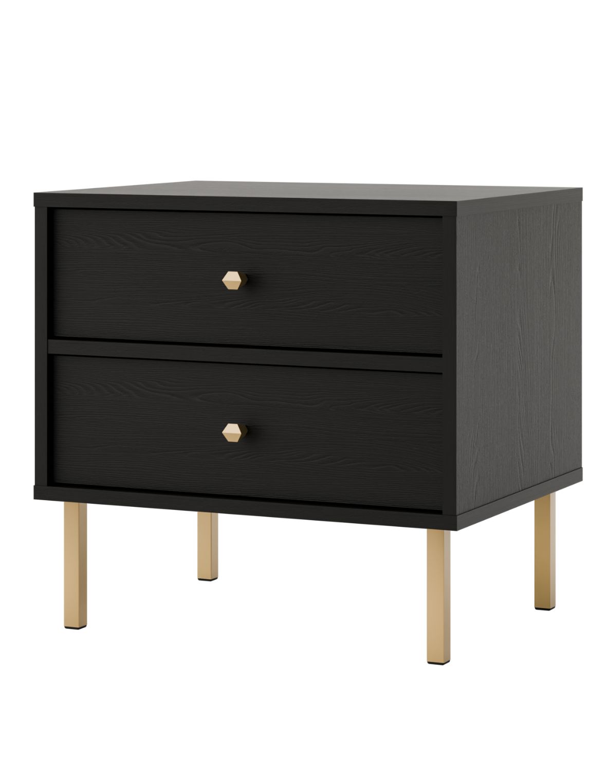 stolik nocny tokyo 2 czarny