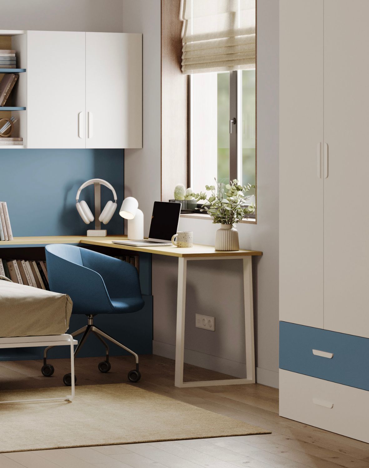 szafa lumi kaszmir niebieski mglisty