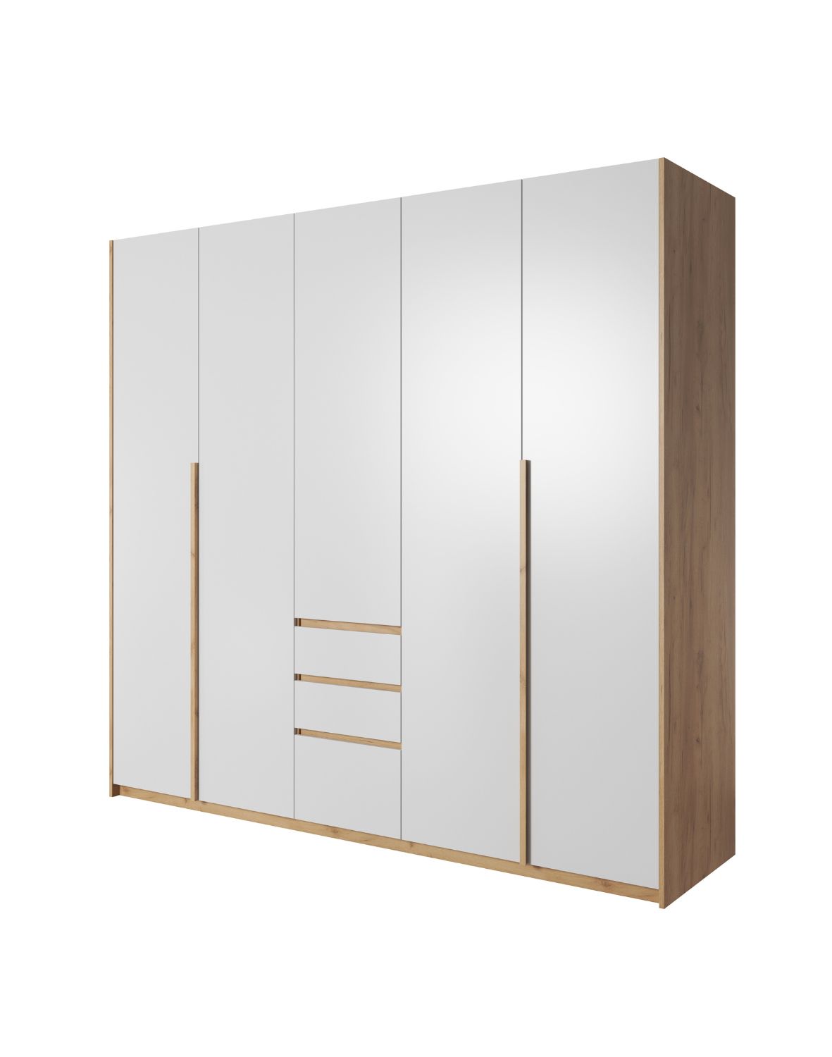 duża biała szafa do sypialni xelo a 230 cm