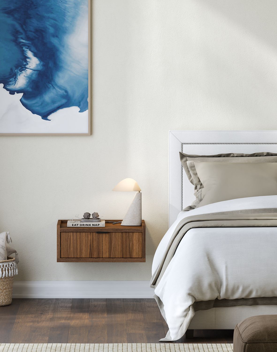 szafka wiszaca nocna edison brown warmia walnut