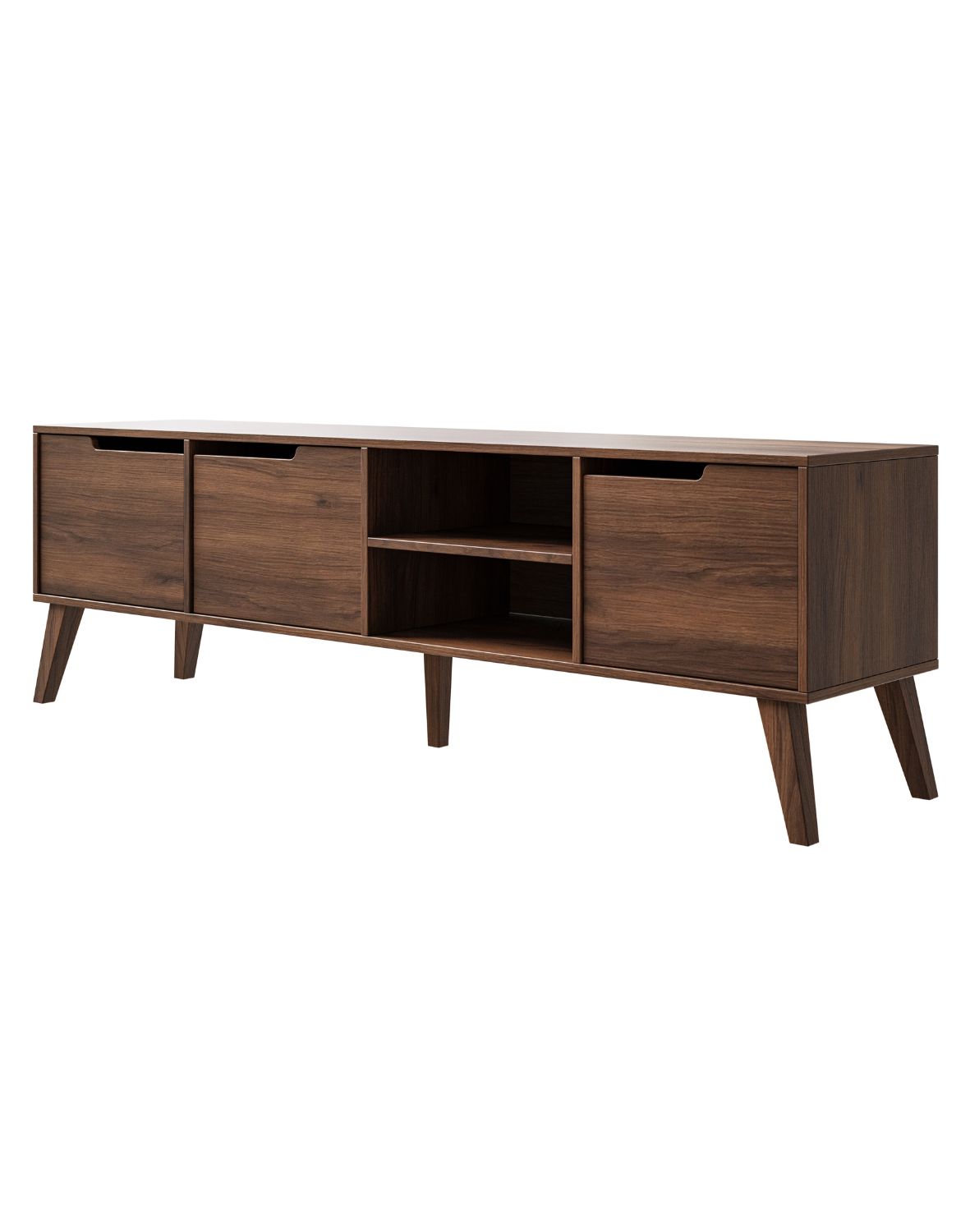 szafka rtv nordelo warm walnut 180