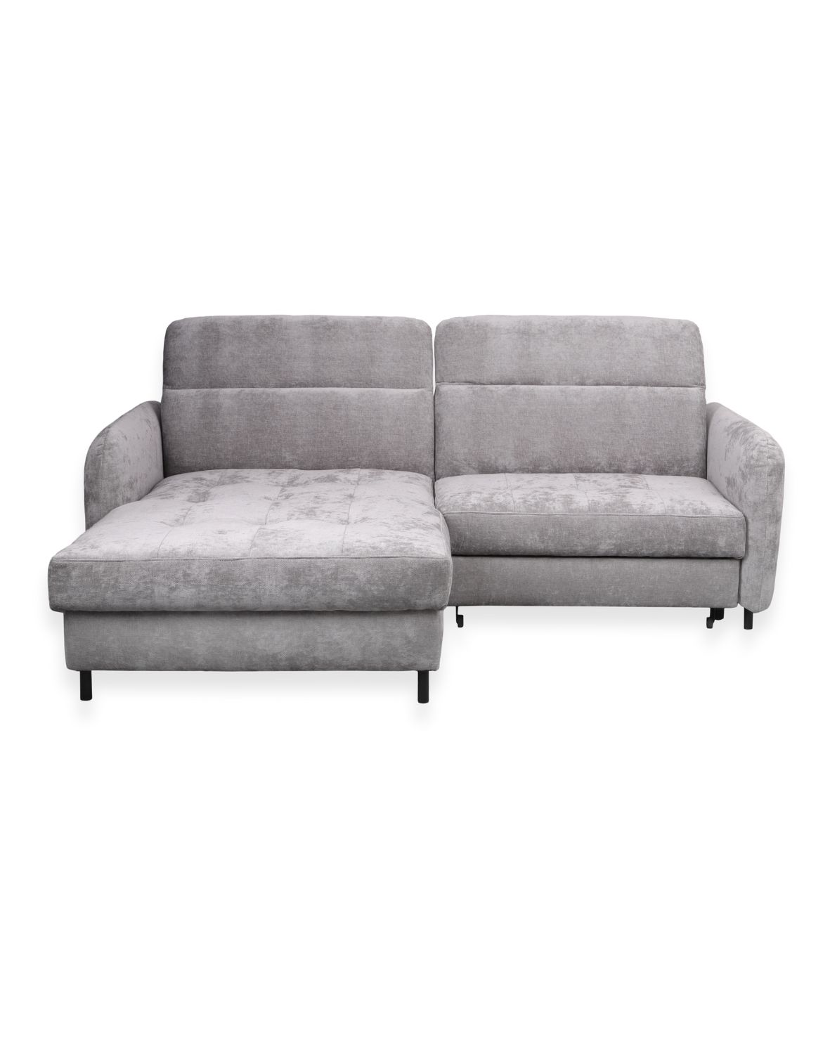 szary narożnik z funkcją spania gomsi