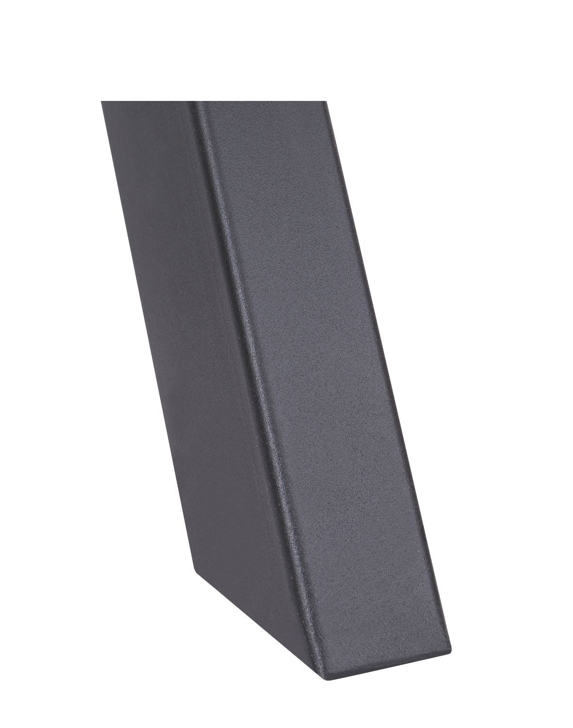 stół rozkładany do jadalni tavo 100-140x100 cm, dąb naturalny z czarnymi nogami