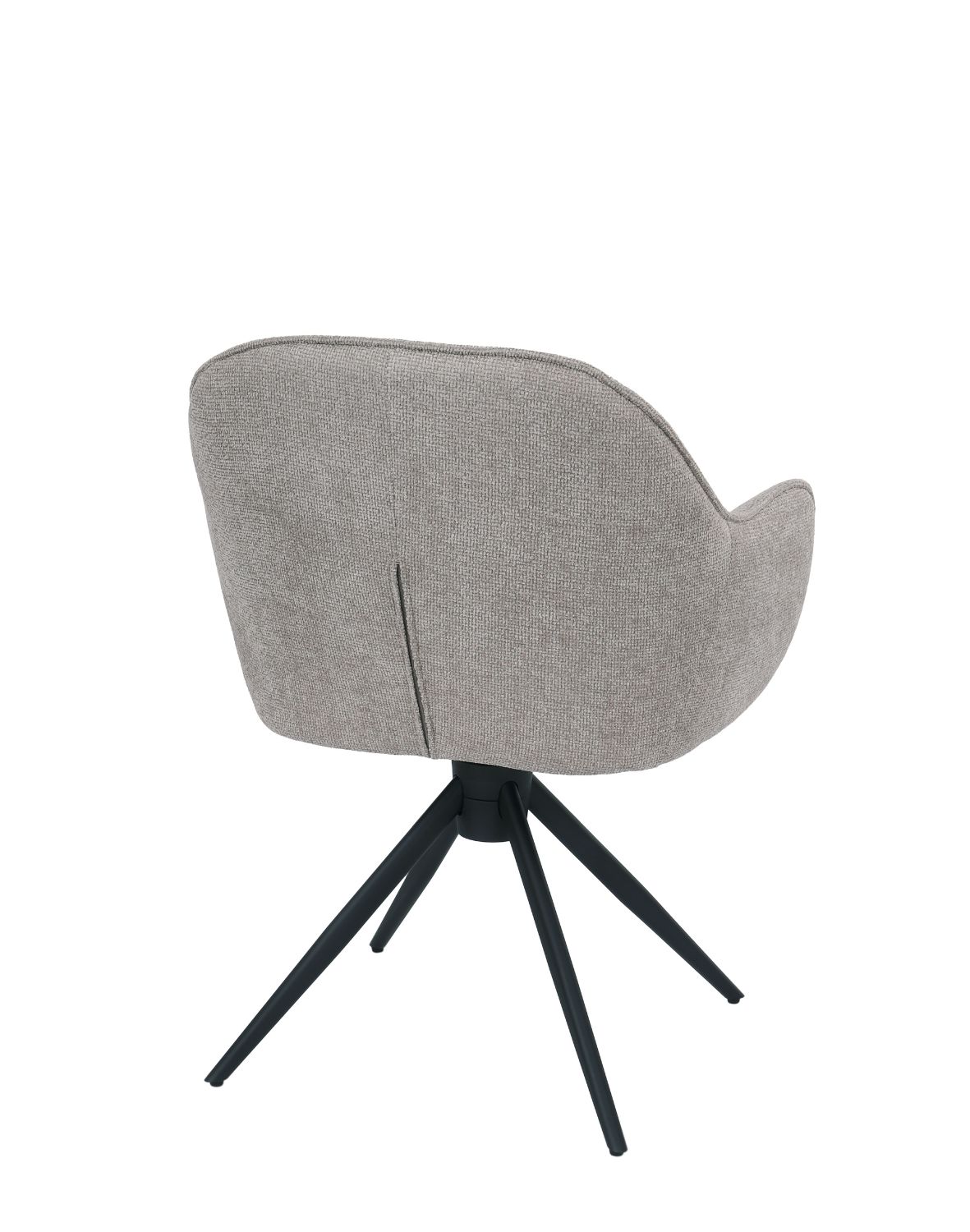 krzesło obrotowe do jadalni tessa, ciemnobeżowe