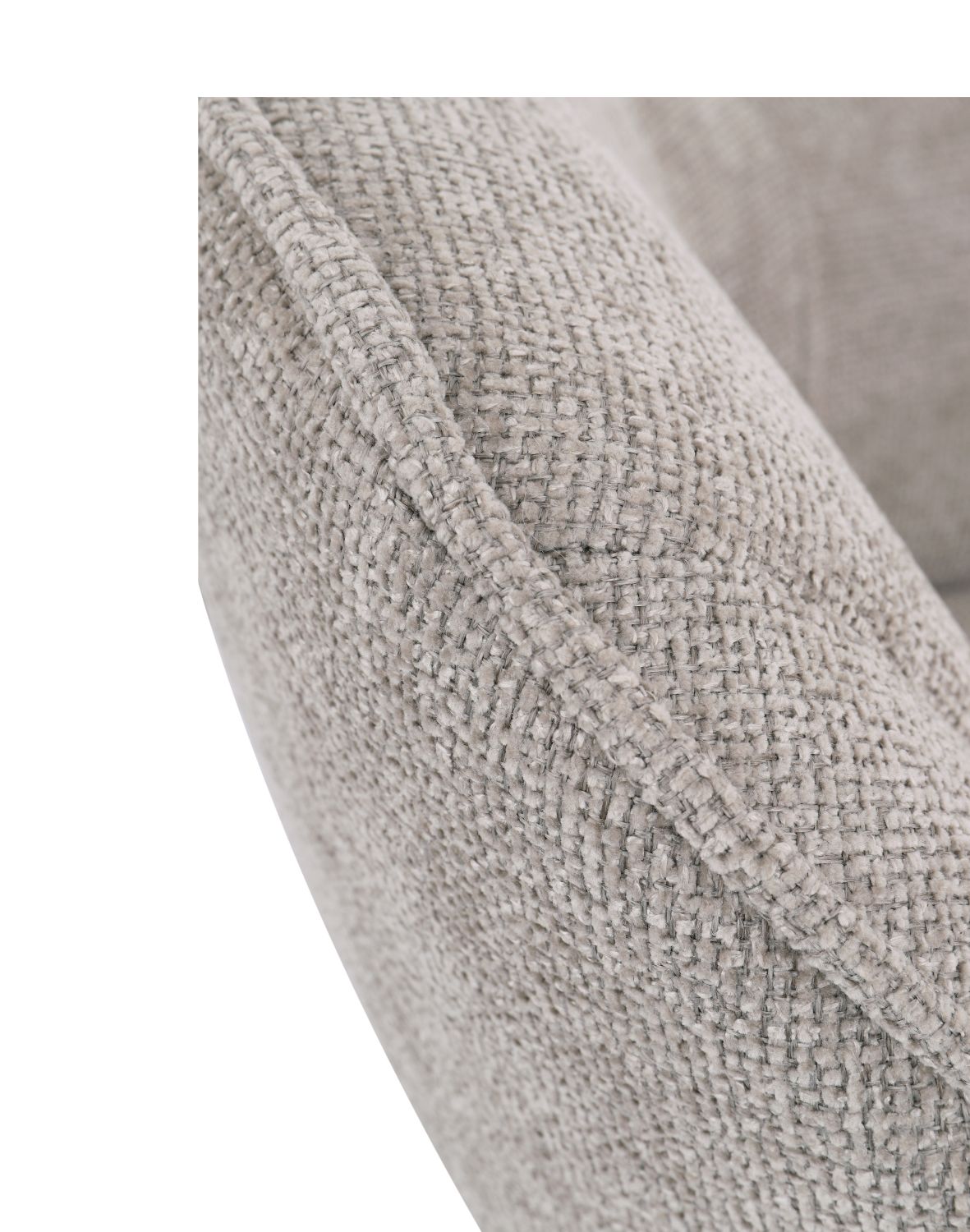 krzesło obrotowe do jadalni tessa, ciemnobeżowe