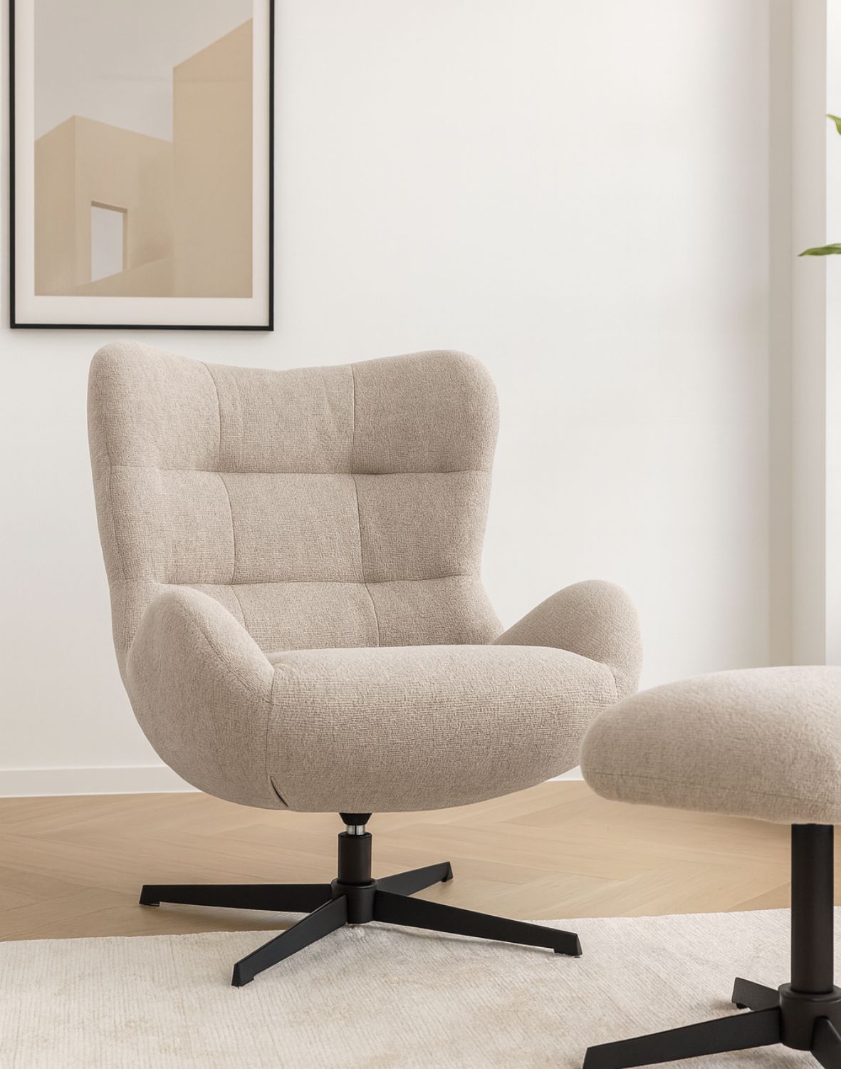 podnóżek uni, jasnobeżowy