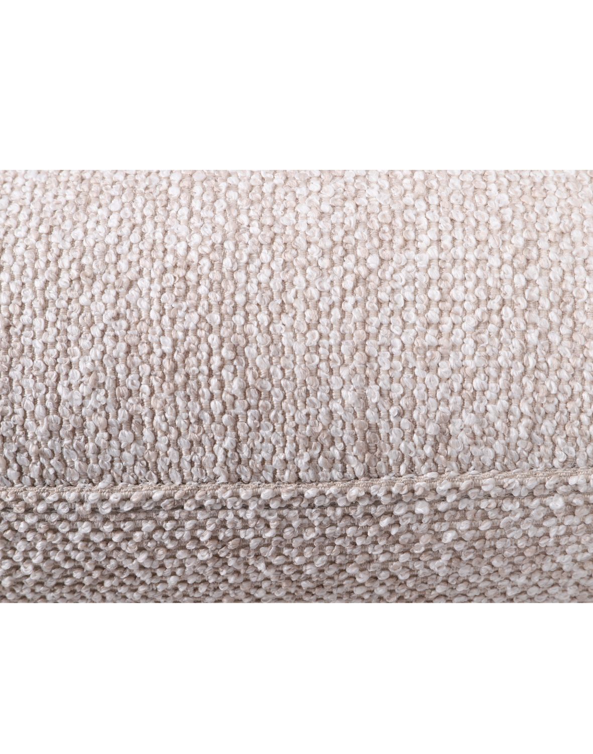 nowoczesna pufa obrotowa vario do salonu, beżowa