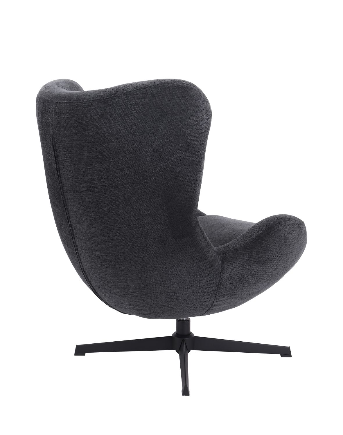 fotel obrotowy velo, grafitowy