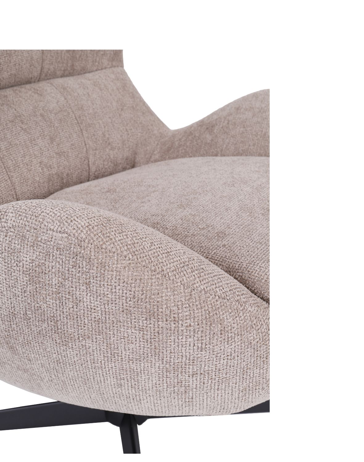 fotel obrotowy velo, ciemnobeżowy (fs77)