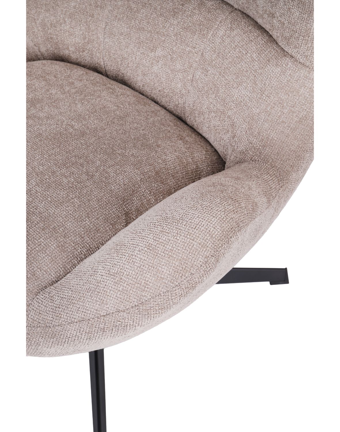 fotel obrotowy velo, ciemnobeżowy (fs77)