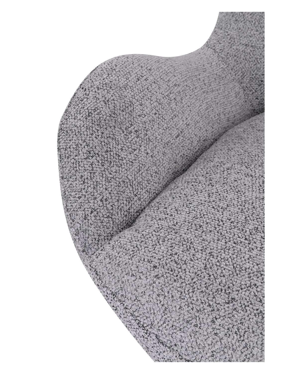 fotel wypoczynkowy velo, design i funkcja obrotowa, szary