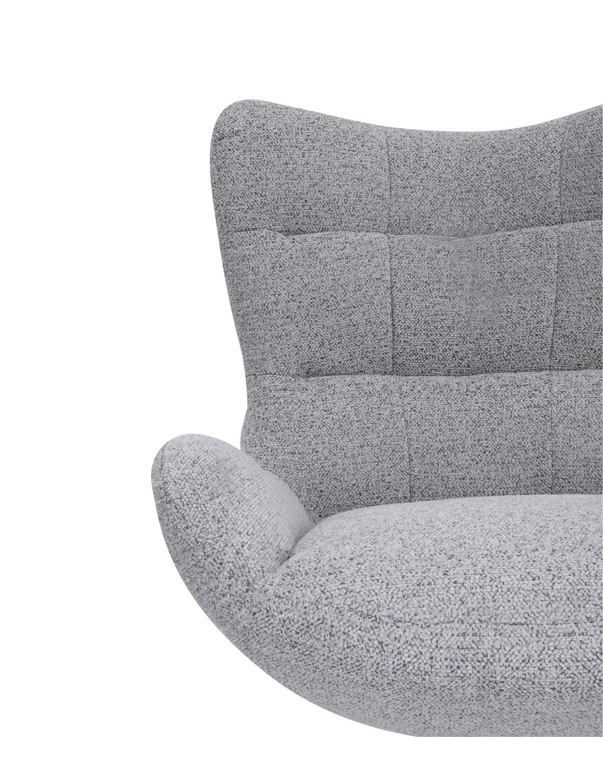 fotel wypoczynkowy velo, design i funkcja obrotowa, szary