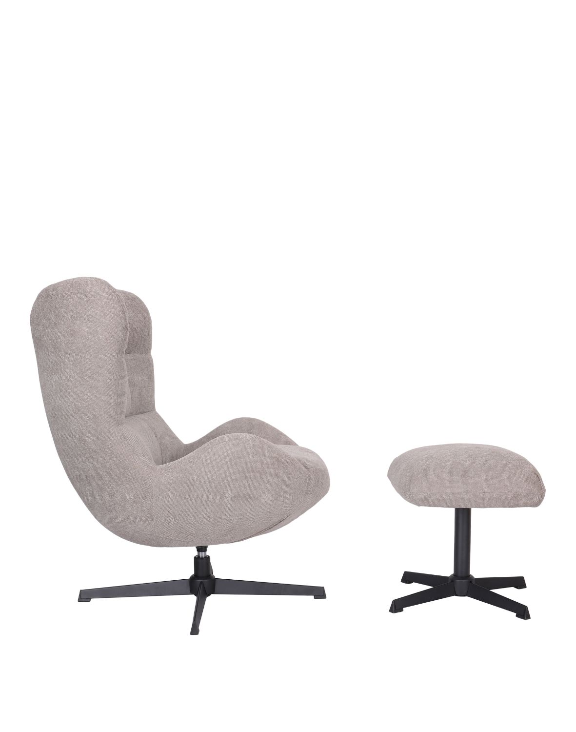 fotel obrotowy velo, ciemnobeżowy