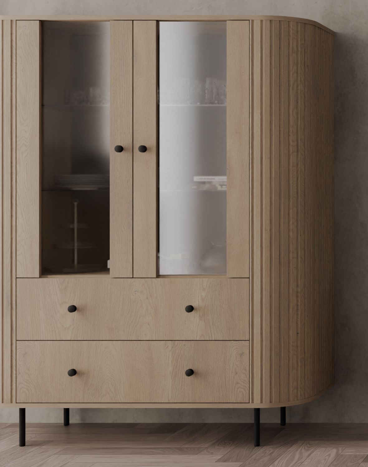 witryna ovalio dab cremona 2f2s typ 122