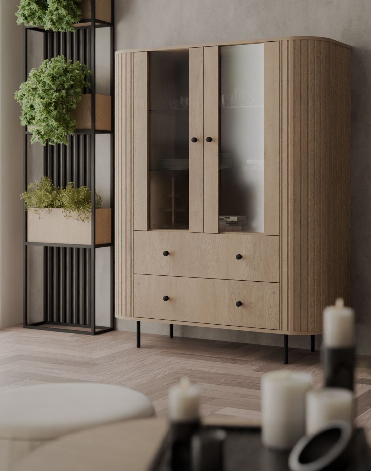 witryna ovalio dab cremona 2f2s typ 122