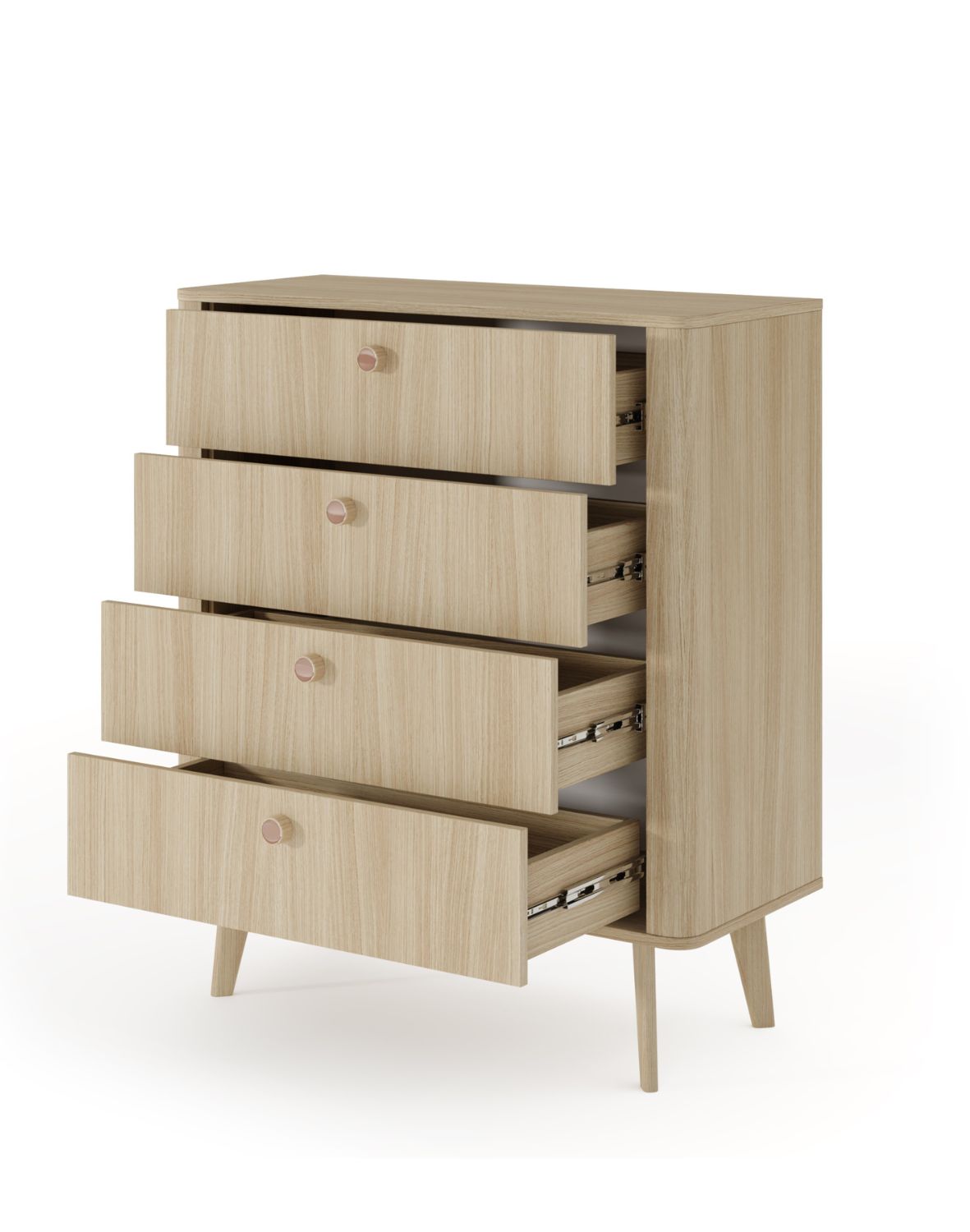 wysoka komoda do sypialni z szufladami viki 88