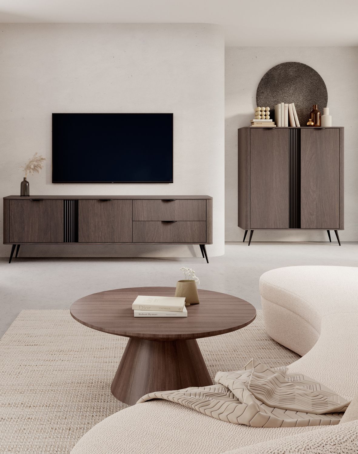 wysoka komoda do salonu veris b