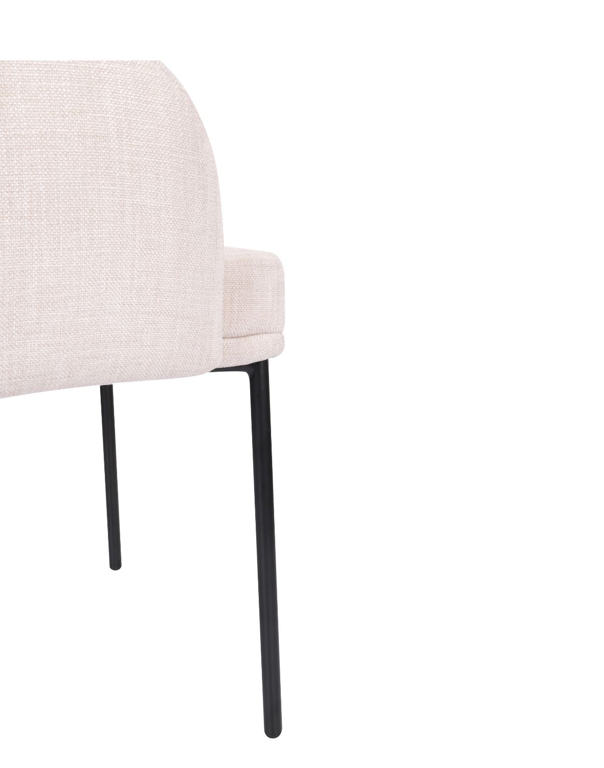 krzesło zafiro black z podłokietnikami, beżowe (s2441)