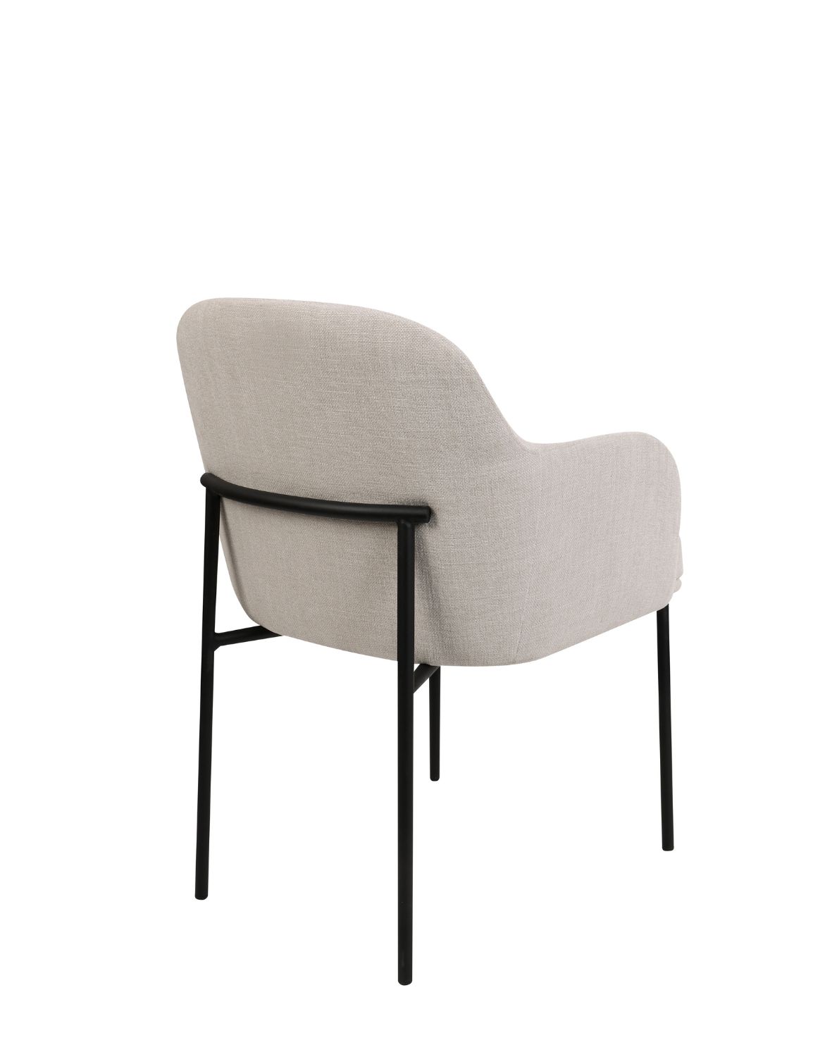 krzesło zafiro black z podłokietnikami, beżowe (s2441)