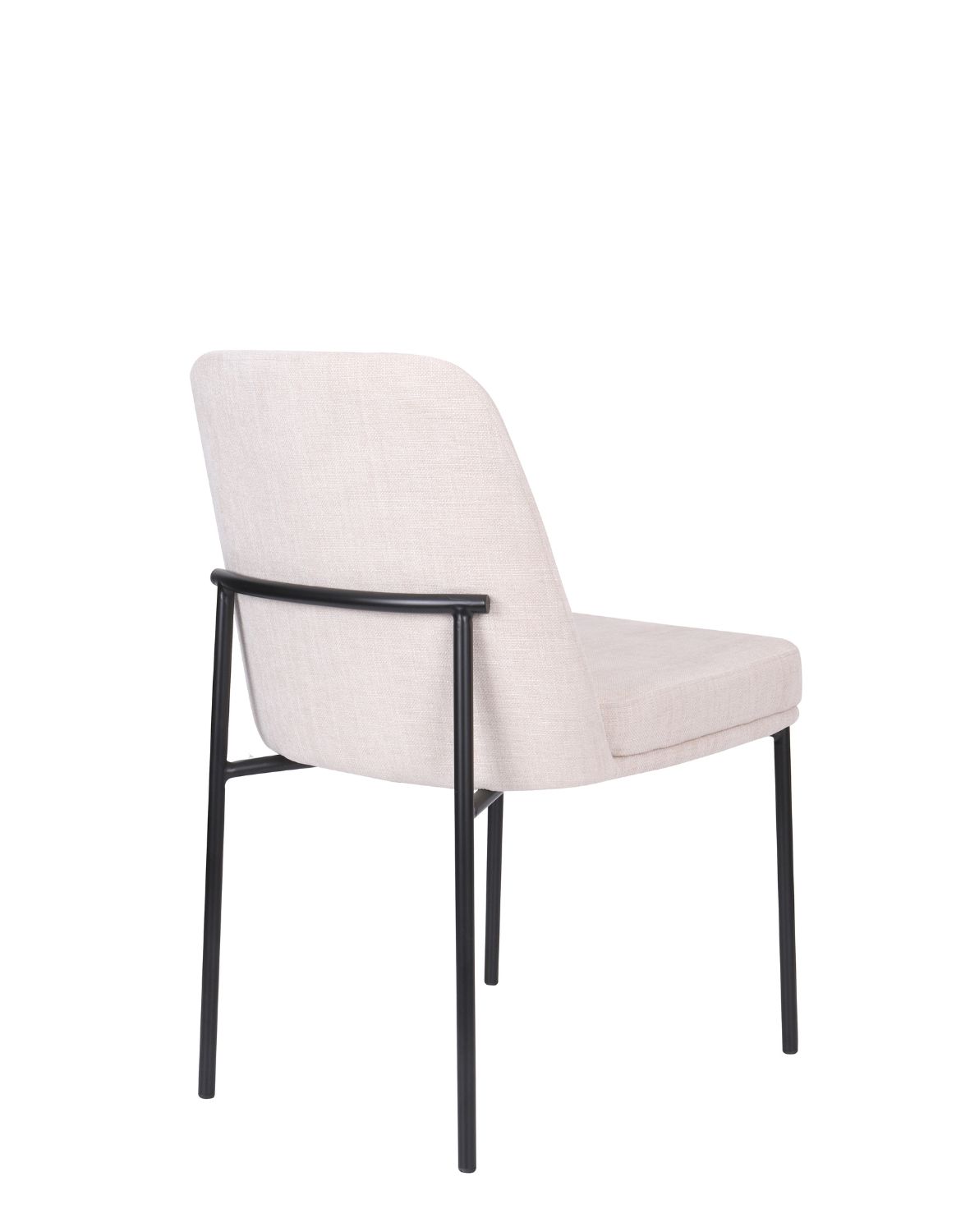 krzesło do jadalni zafiro black, beżowe (s2440)