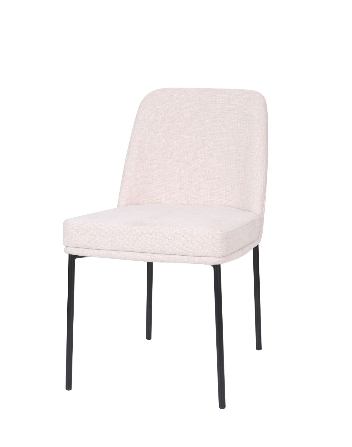 krzesło do jadalni zafiro black, beżowe (s2440)