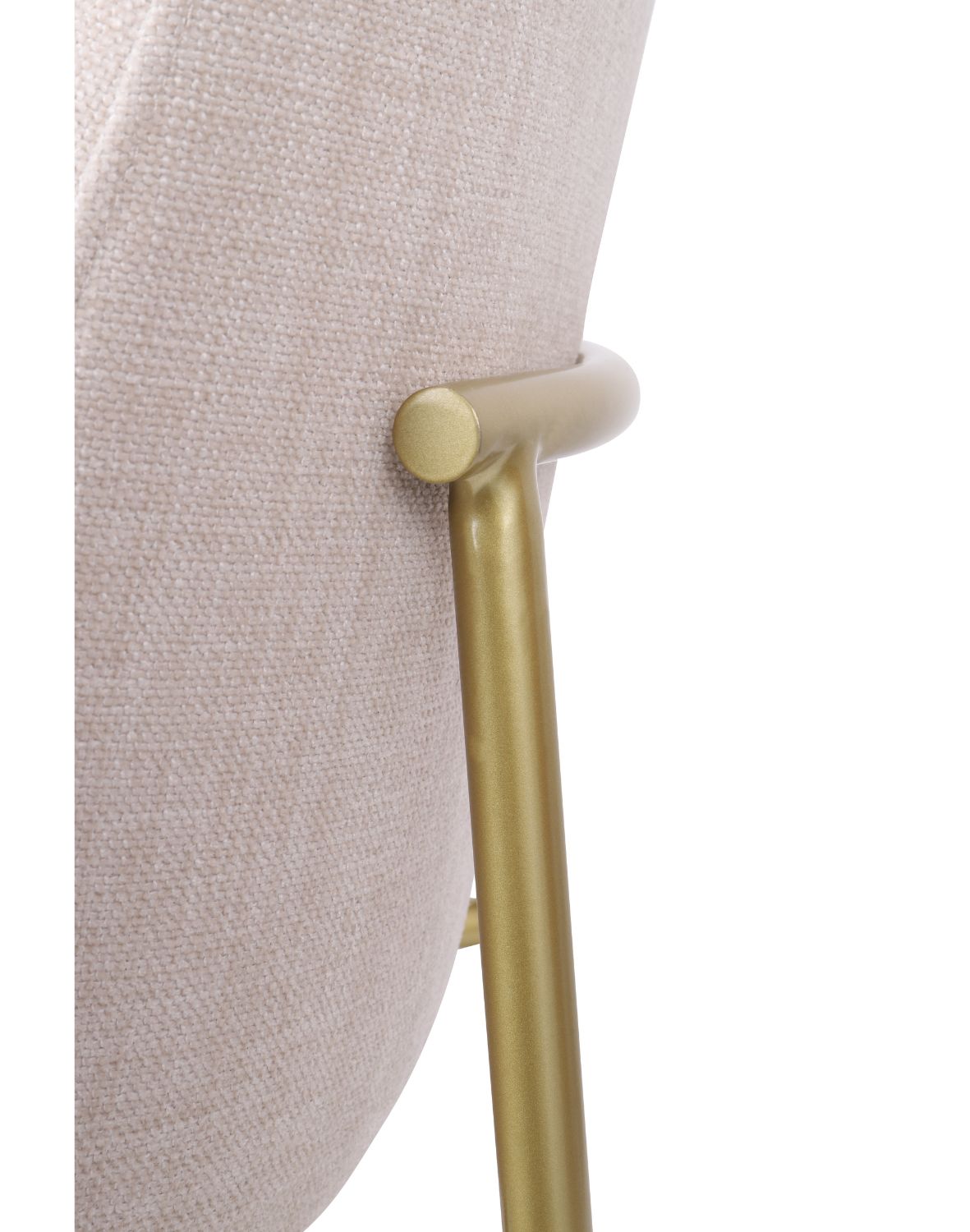 krzesło do jadalni zafiro gold, beżowe (S2440)