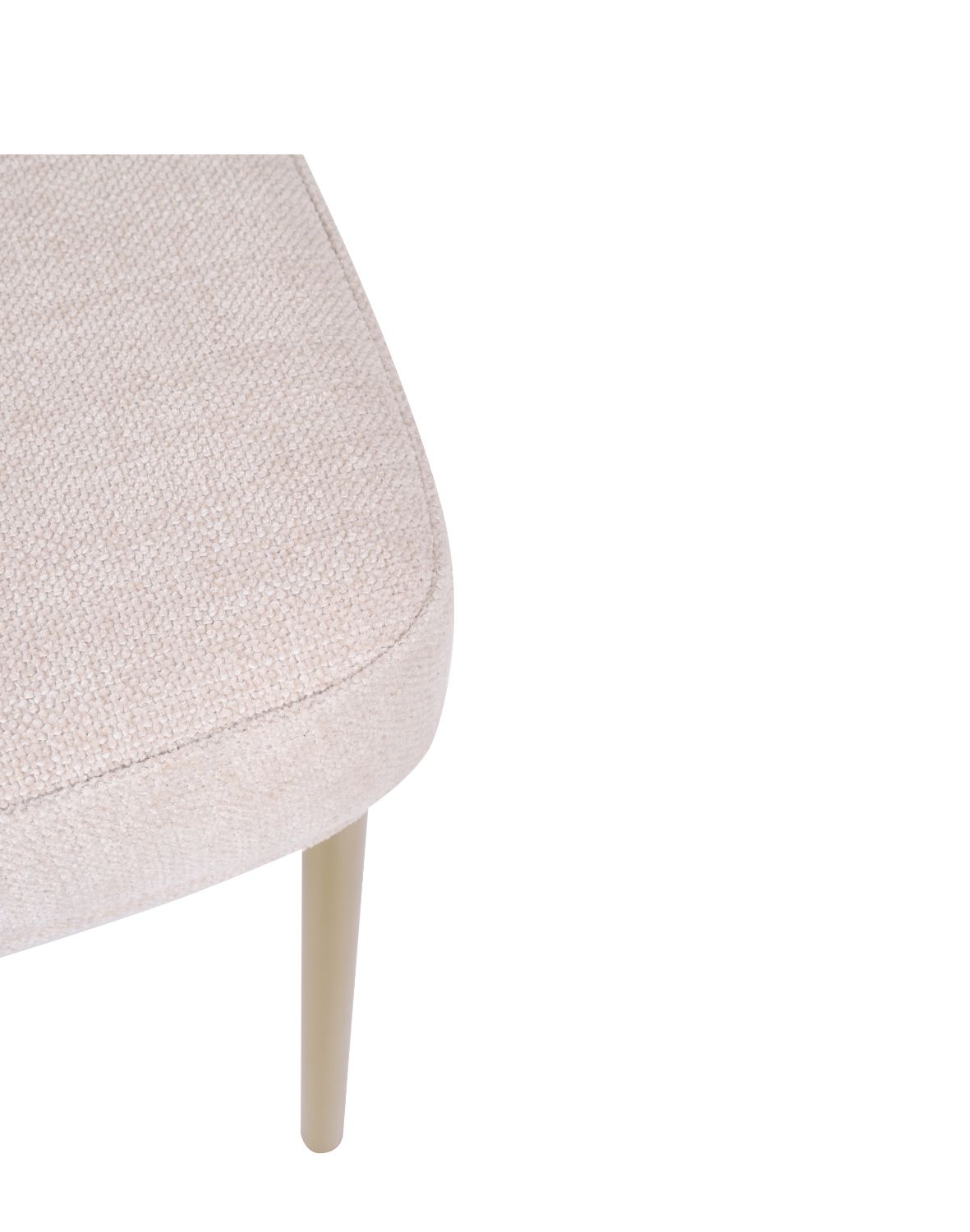 krzesło do jadalni zafiro gold, beżowe (S2440)