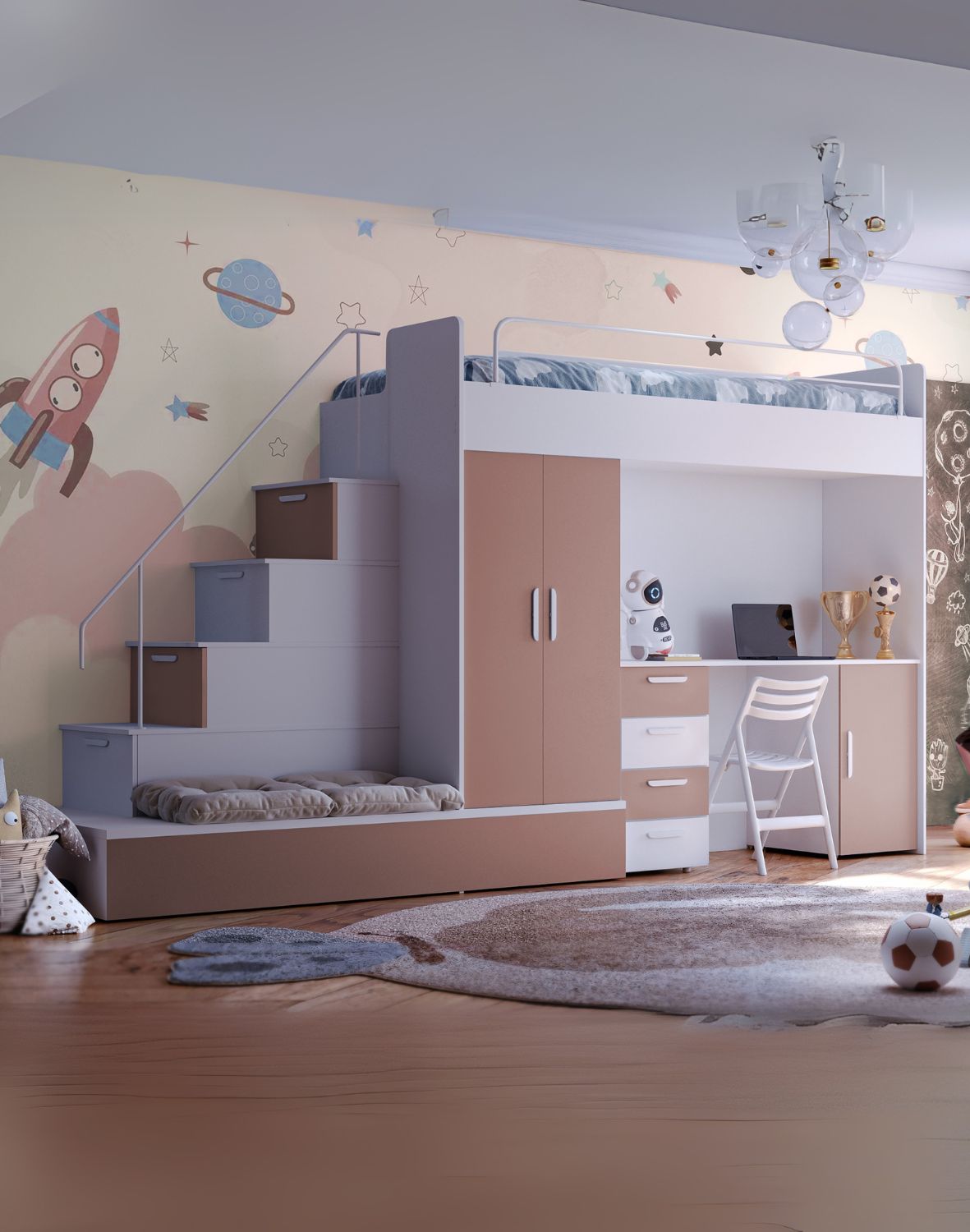 mebloscianka raj 5 bialy mat