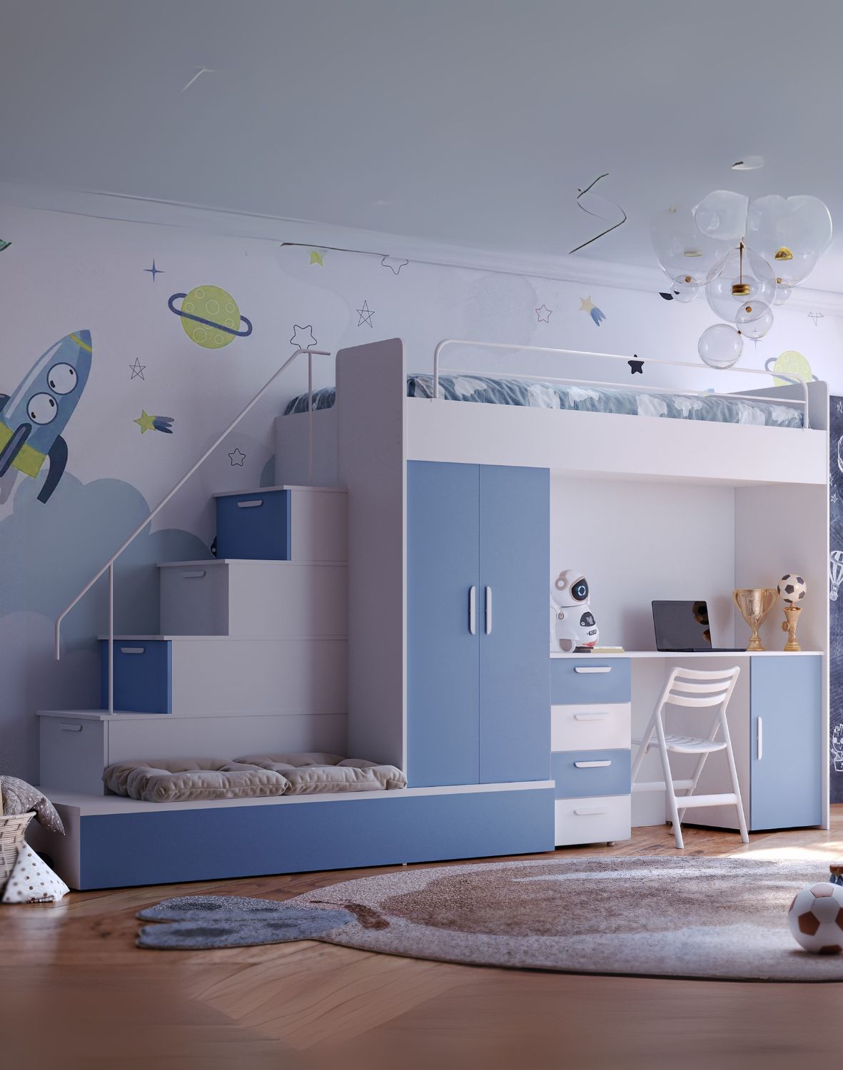 mebloscianka raj 5 bialy mat